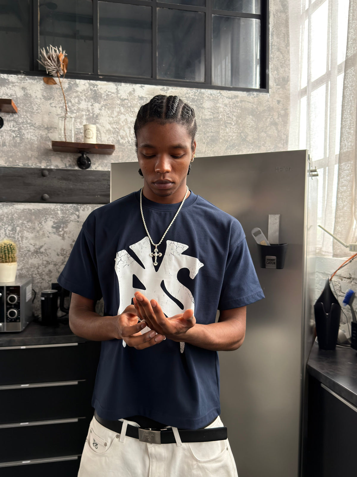 PYS NAVY TEE
