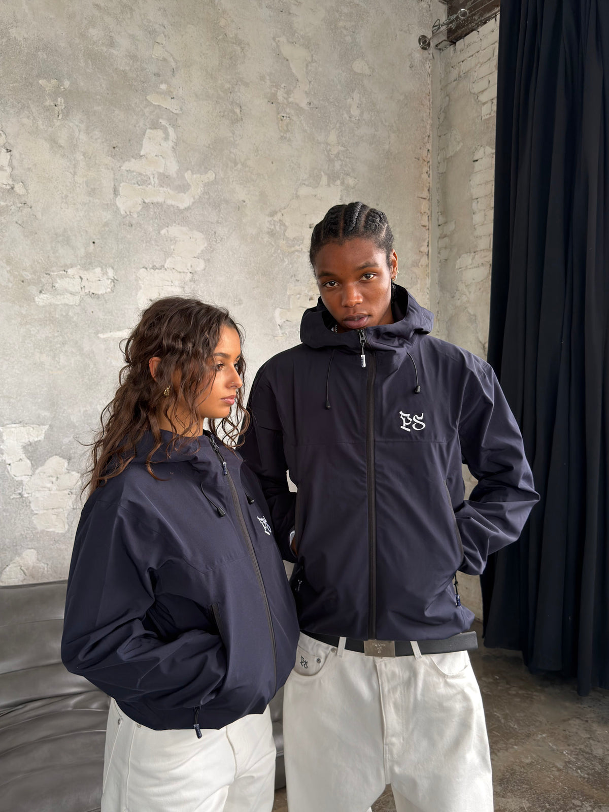 MIST RAIN JACKET — MIDNIGHT BLUE