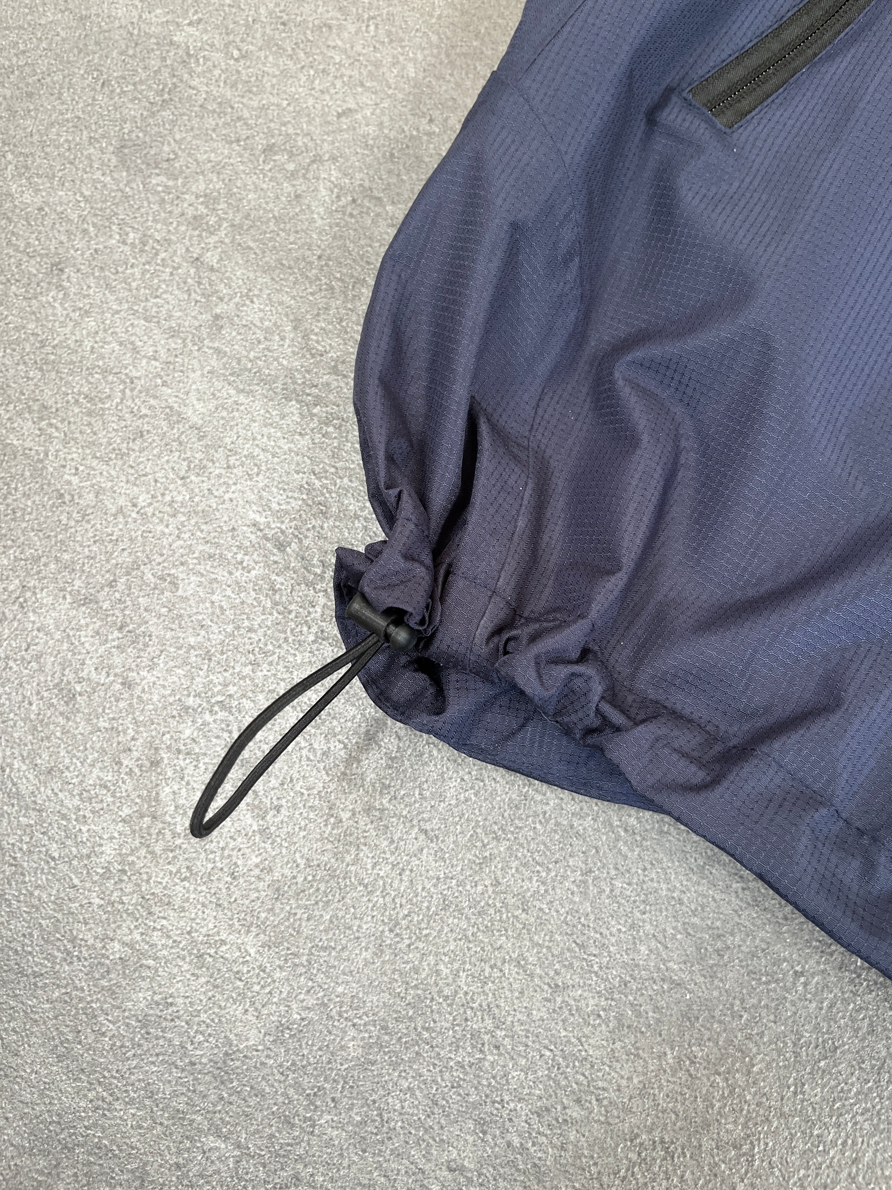 NAVY RIPSTOP RAIN JACKET