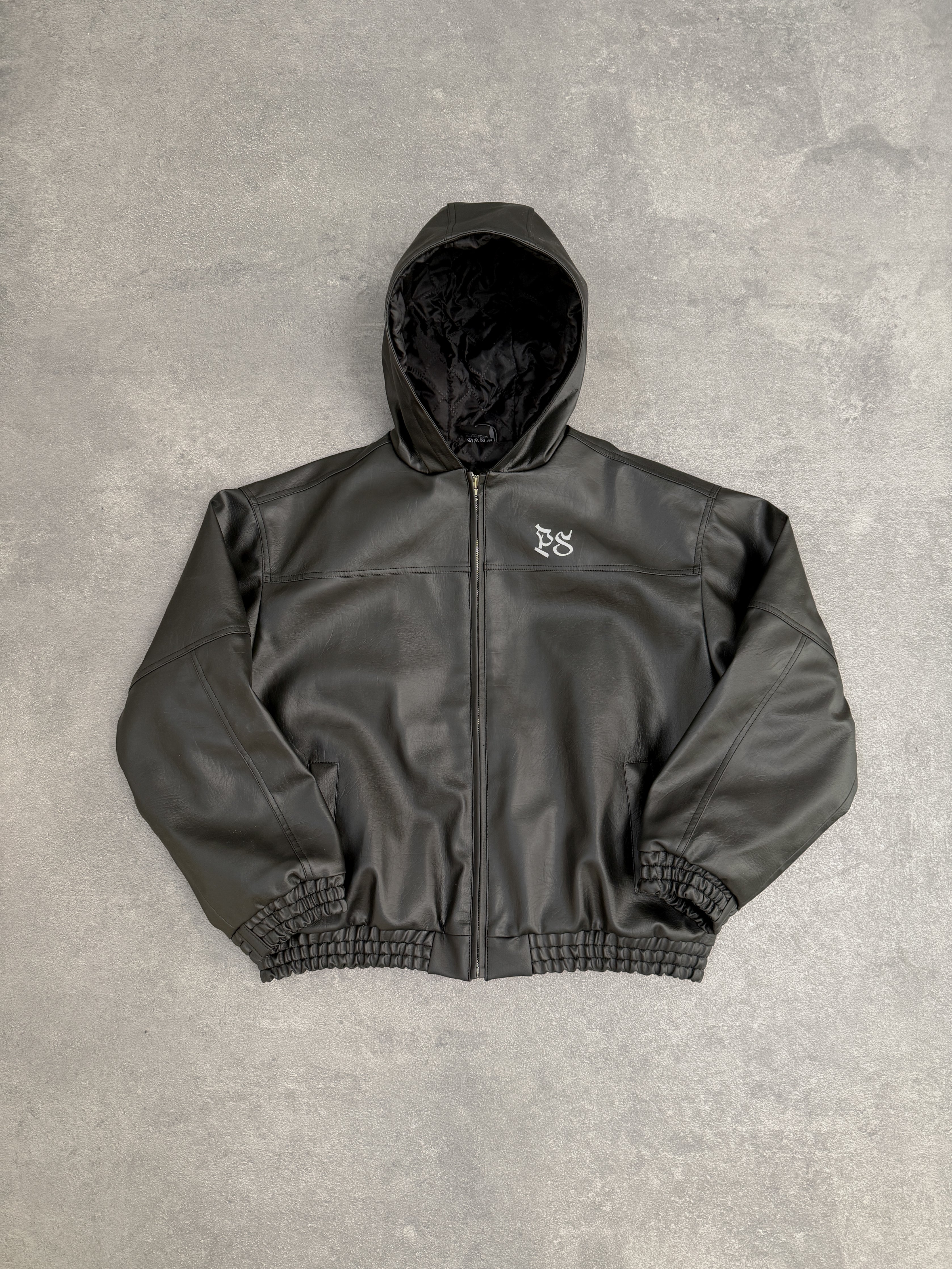 HAWK LEATHER JACKET - MAT