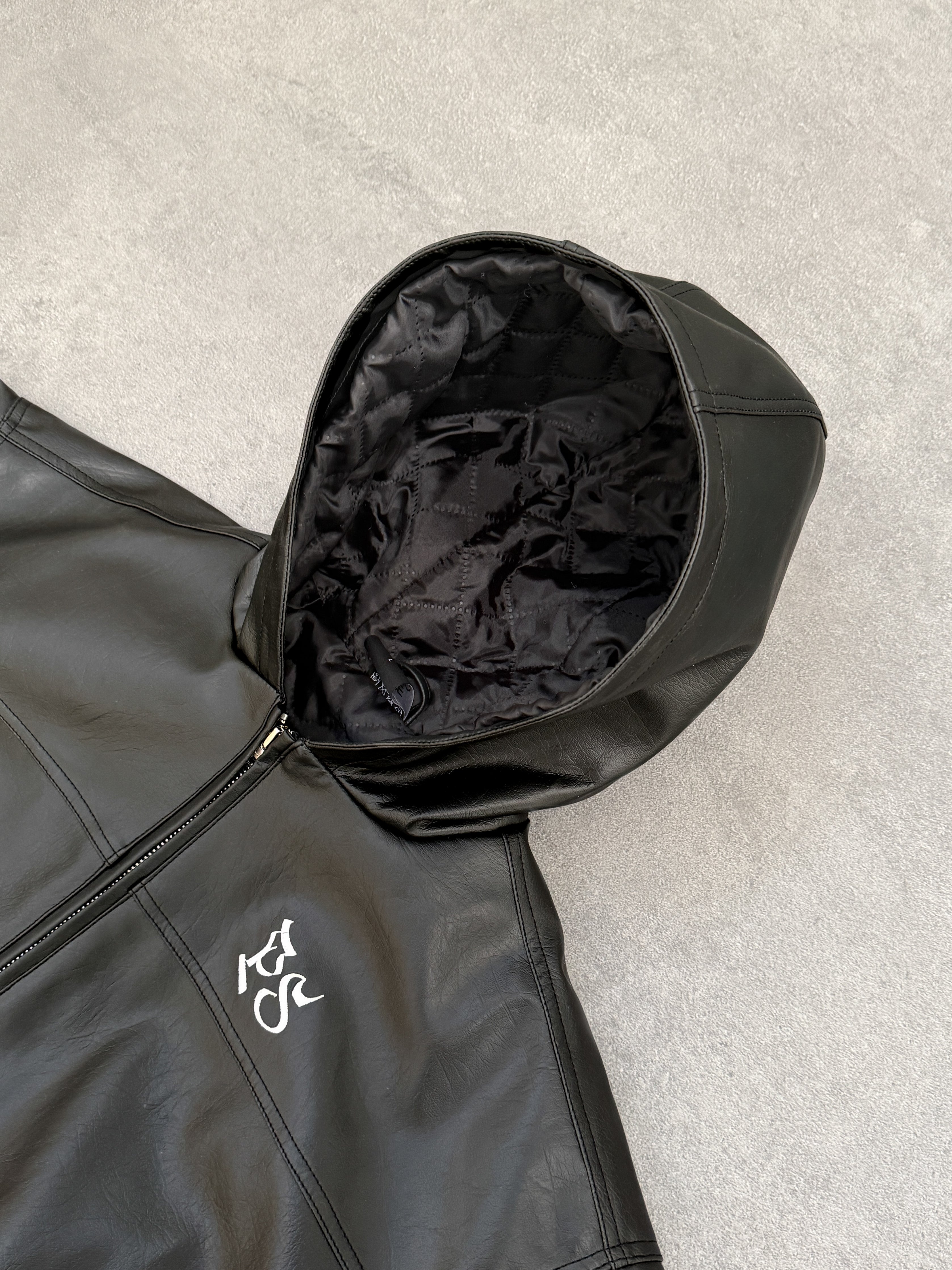 HAWK LEATHER JACKET - MAT