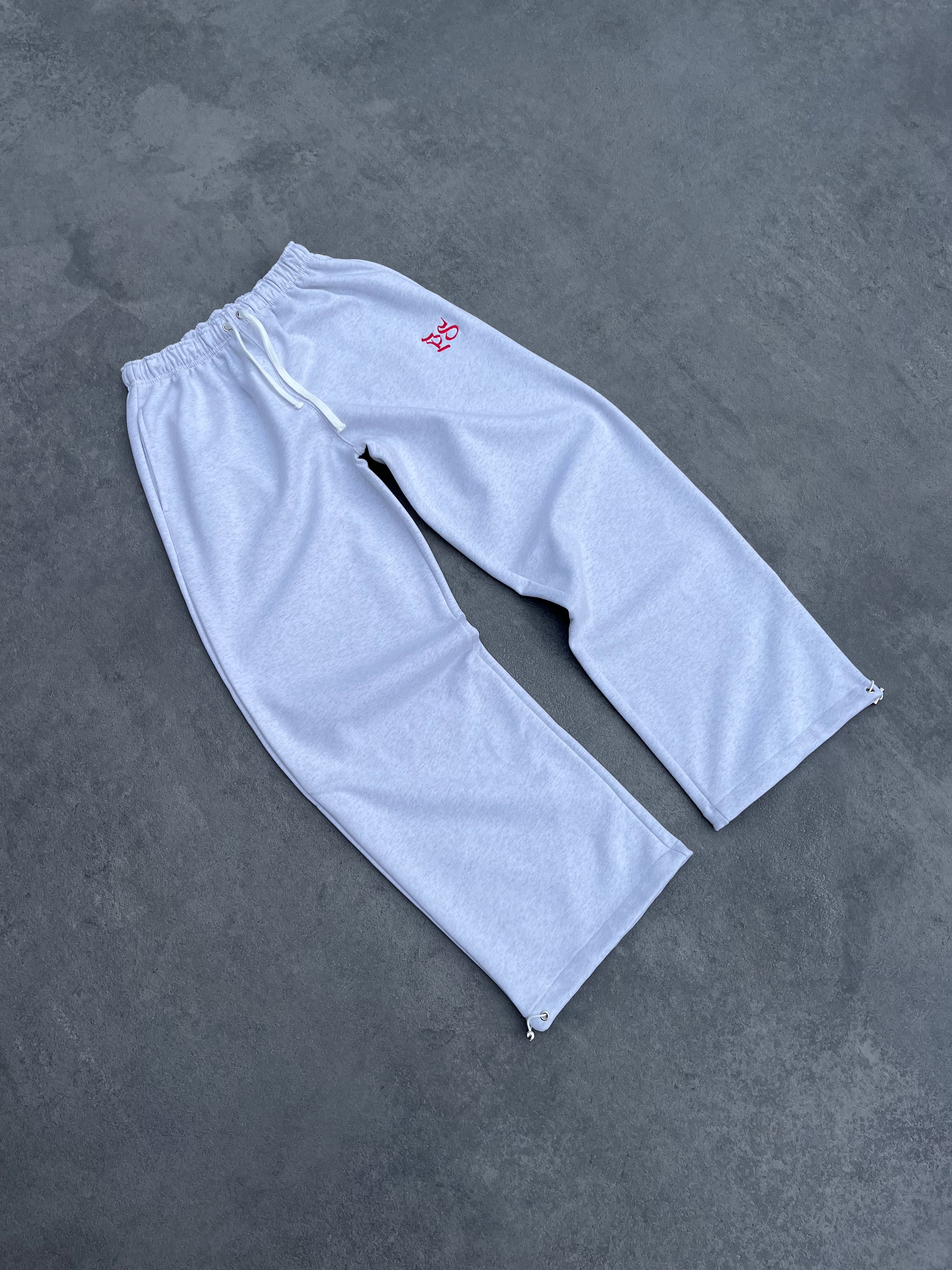 LIGHT GRAY BAGGY TROUSER