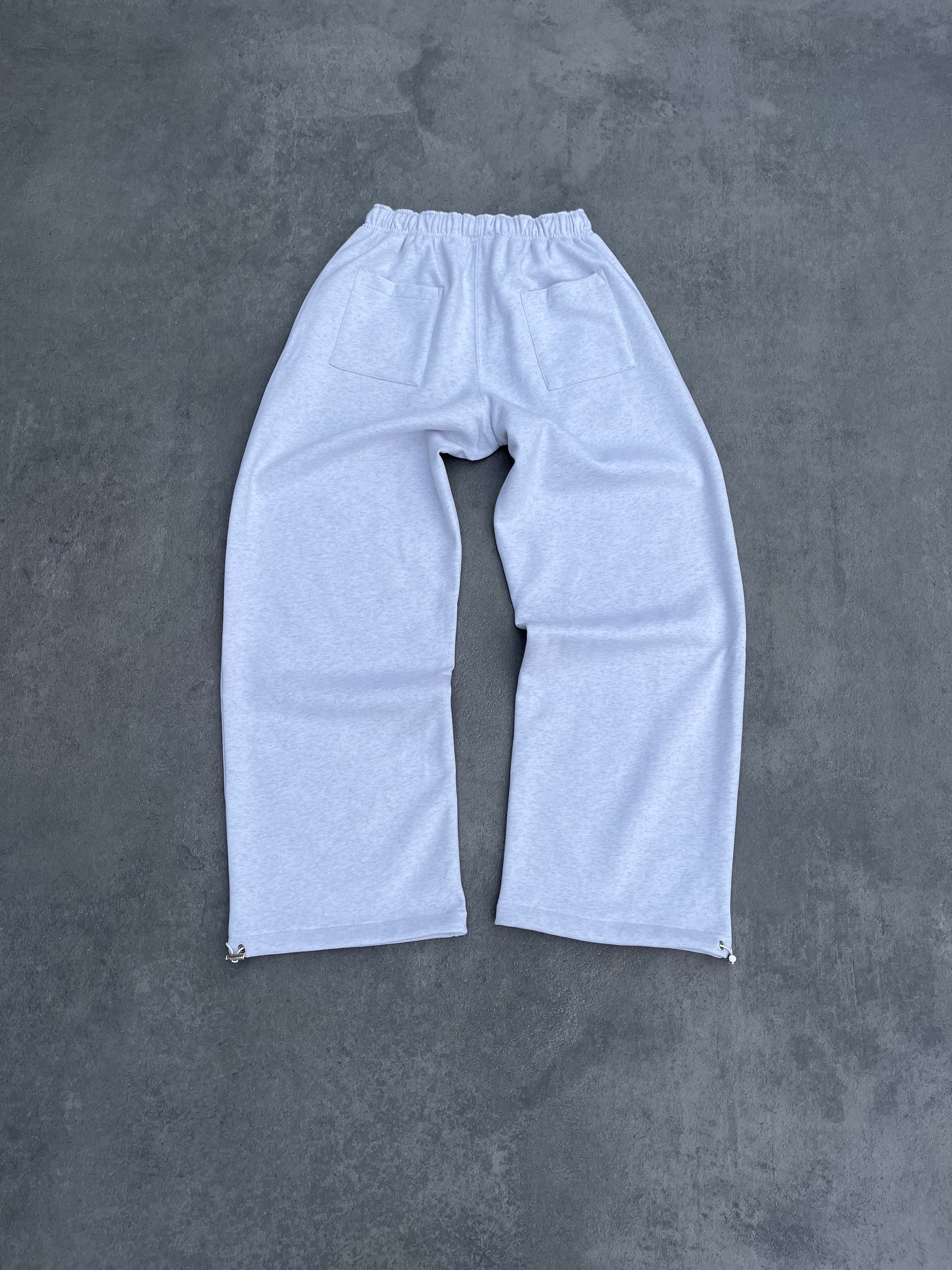 LIGHT GRAY BAGGY TROUSER