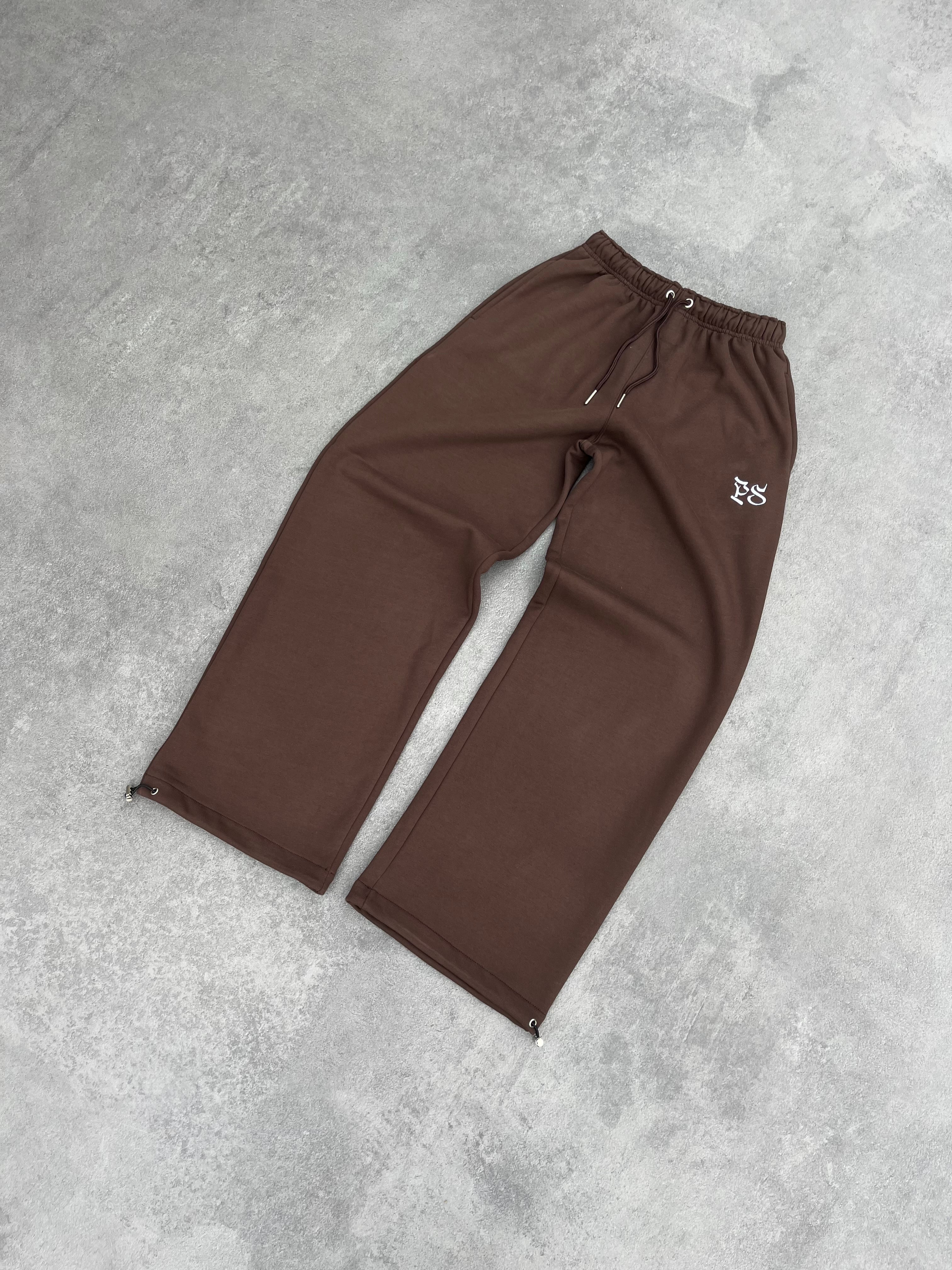 BROWN BAGGY TROUSER
