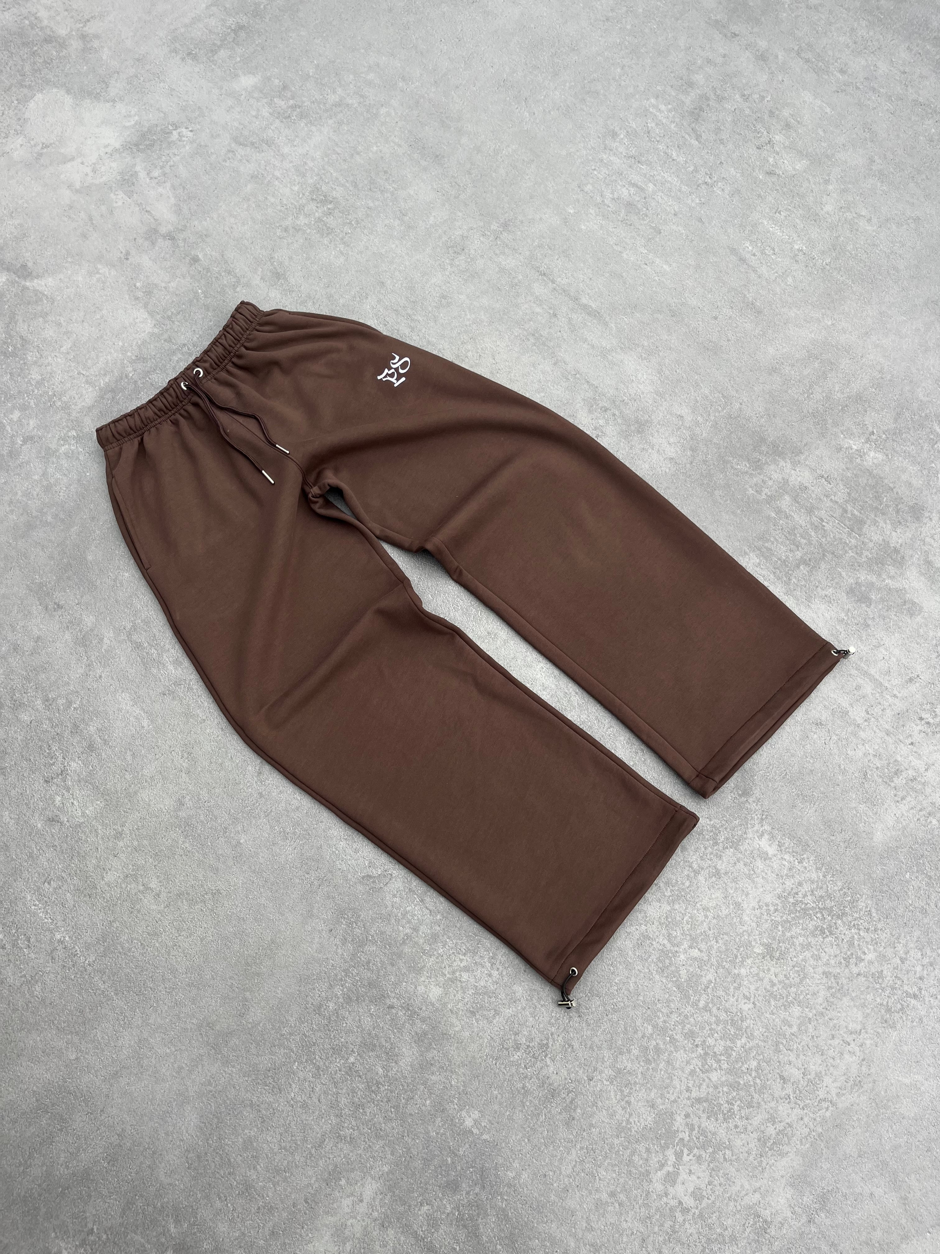 BROWN BAGGY TROUSER