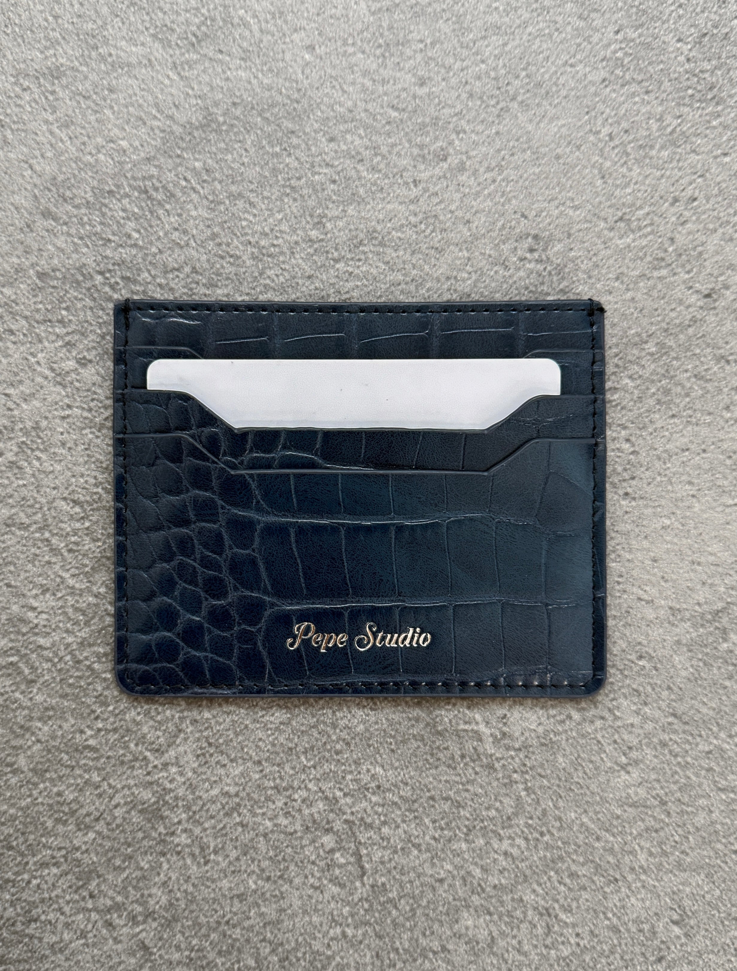 Ashford Navy Card Holder