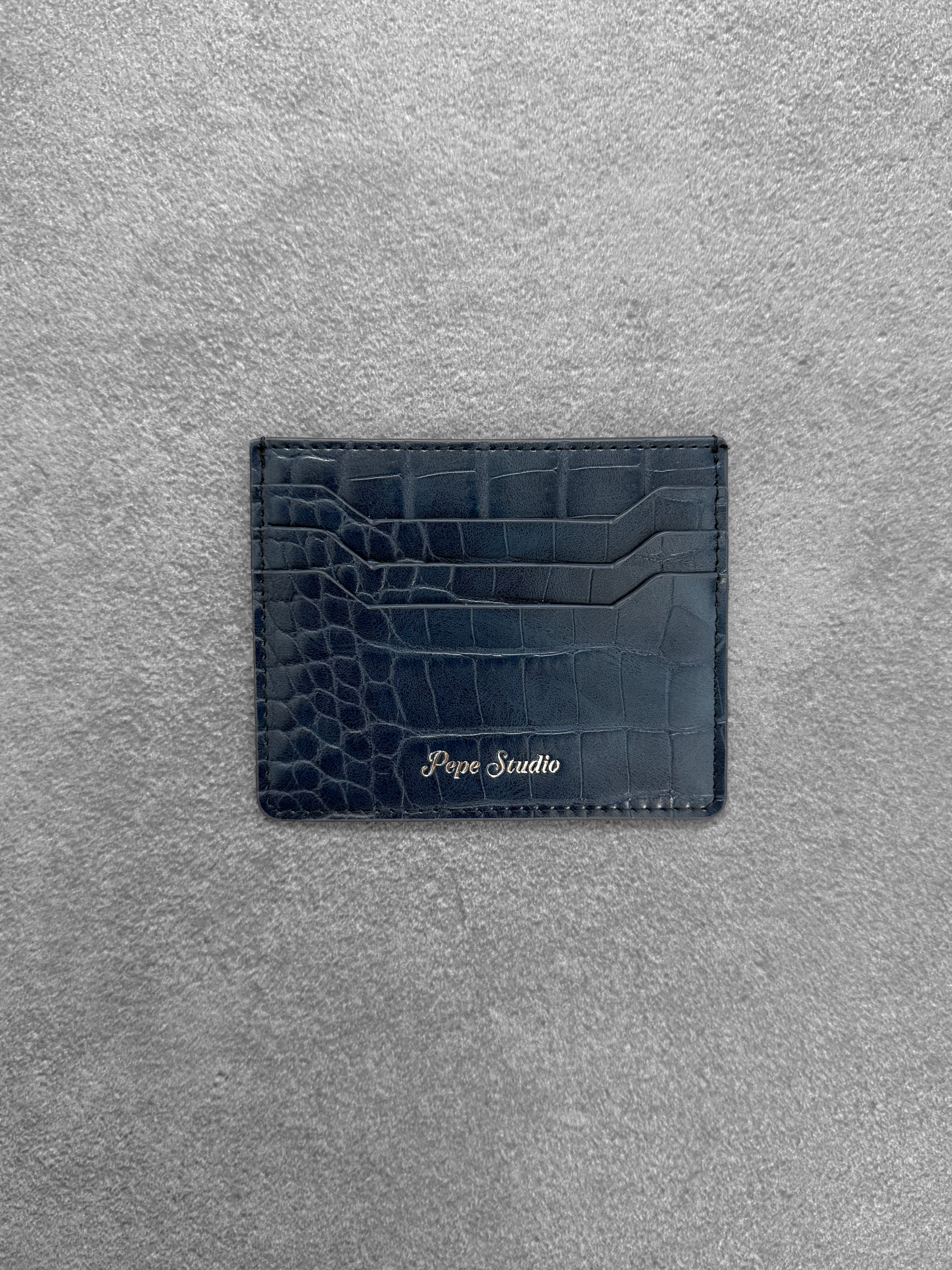 Ashford Navy Card Holder