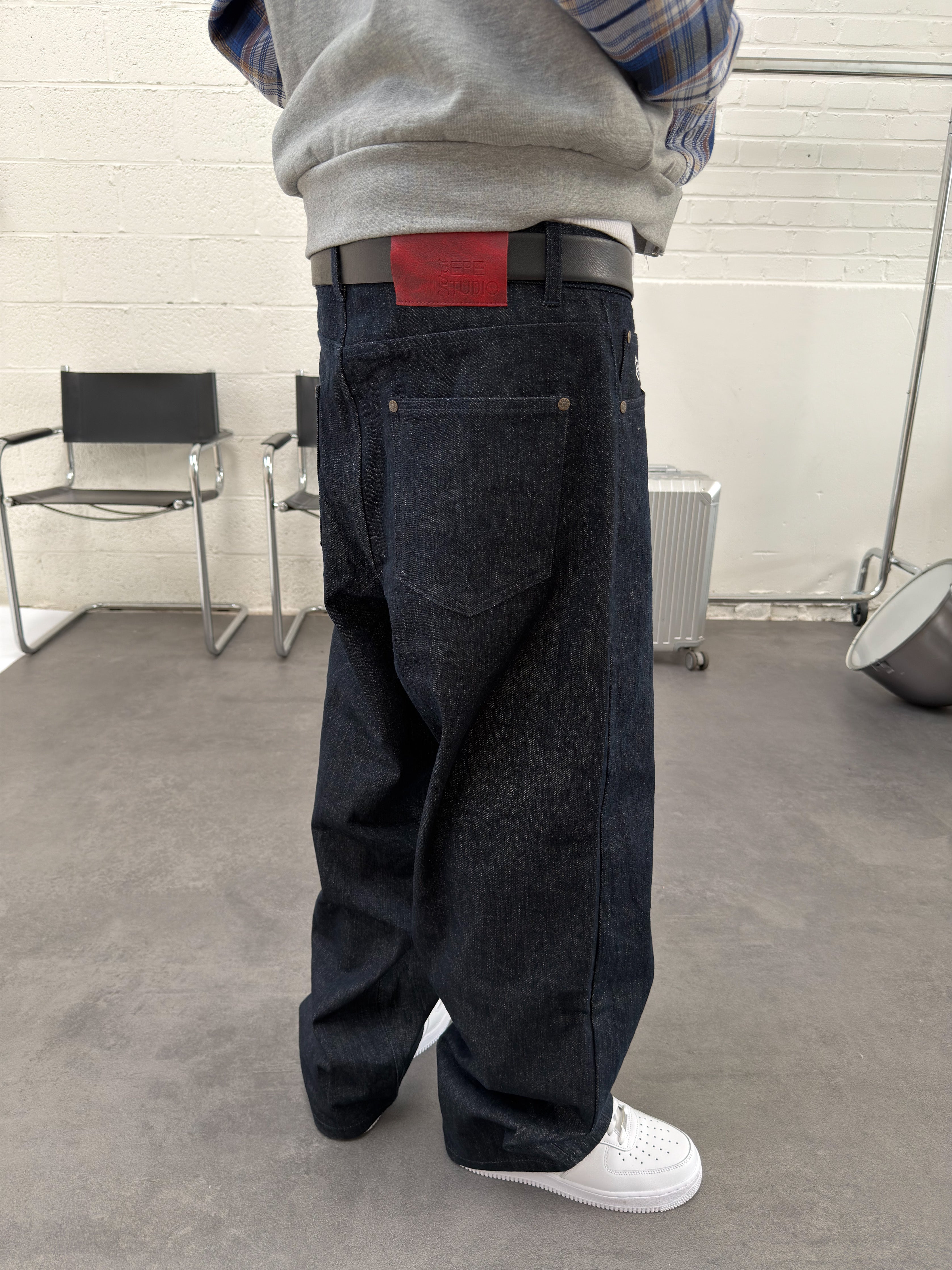 Hudson Raw Denim Pant