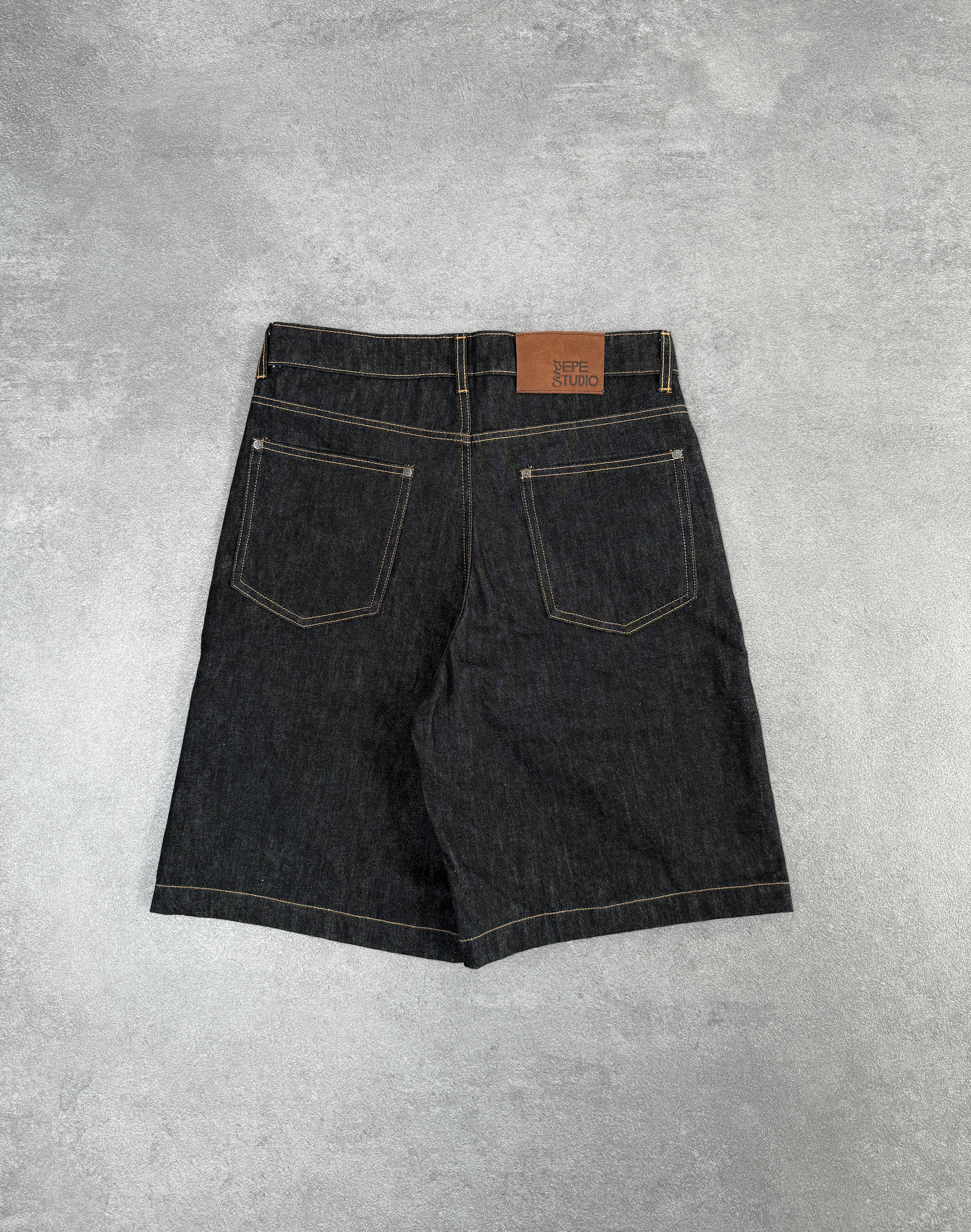 DARK RAW SELVEDGE SHORTS