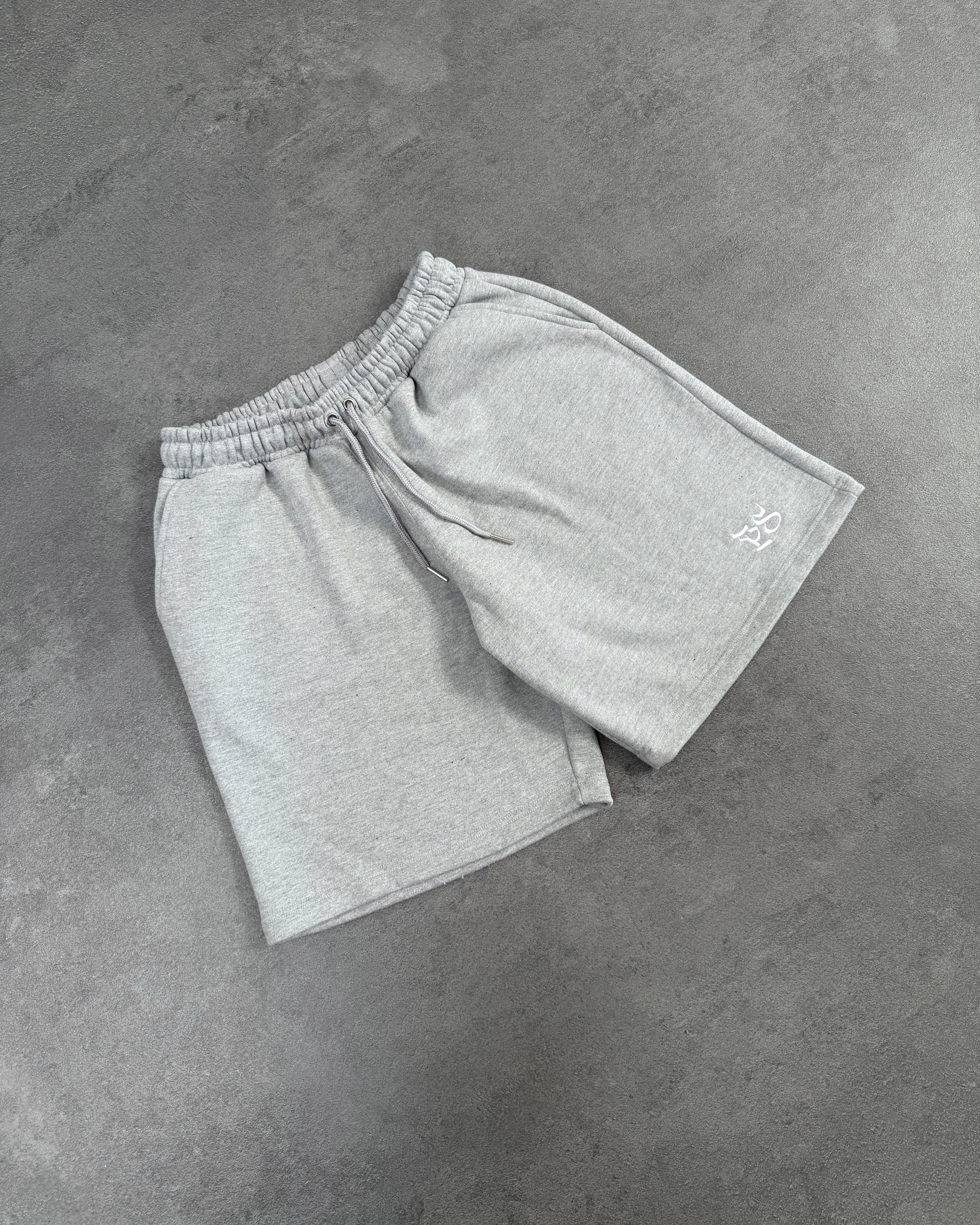 OG GRAY SWEATS SHORTS