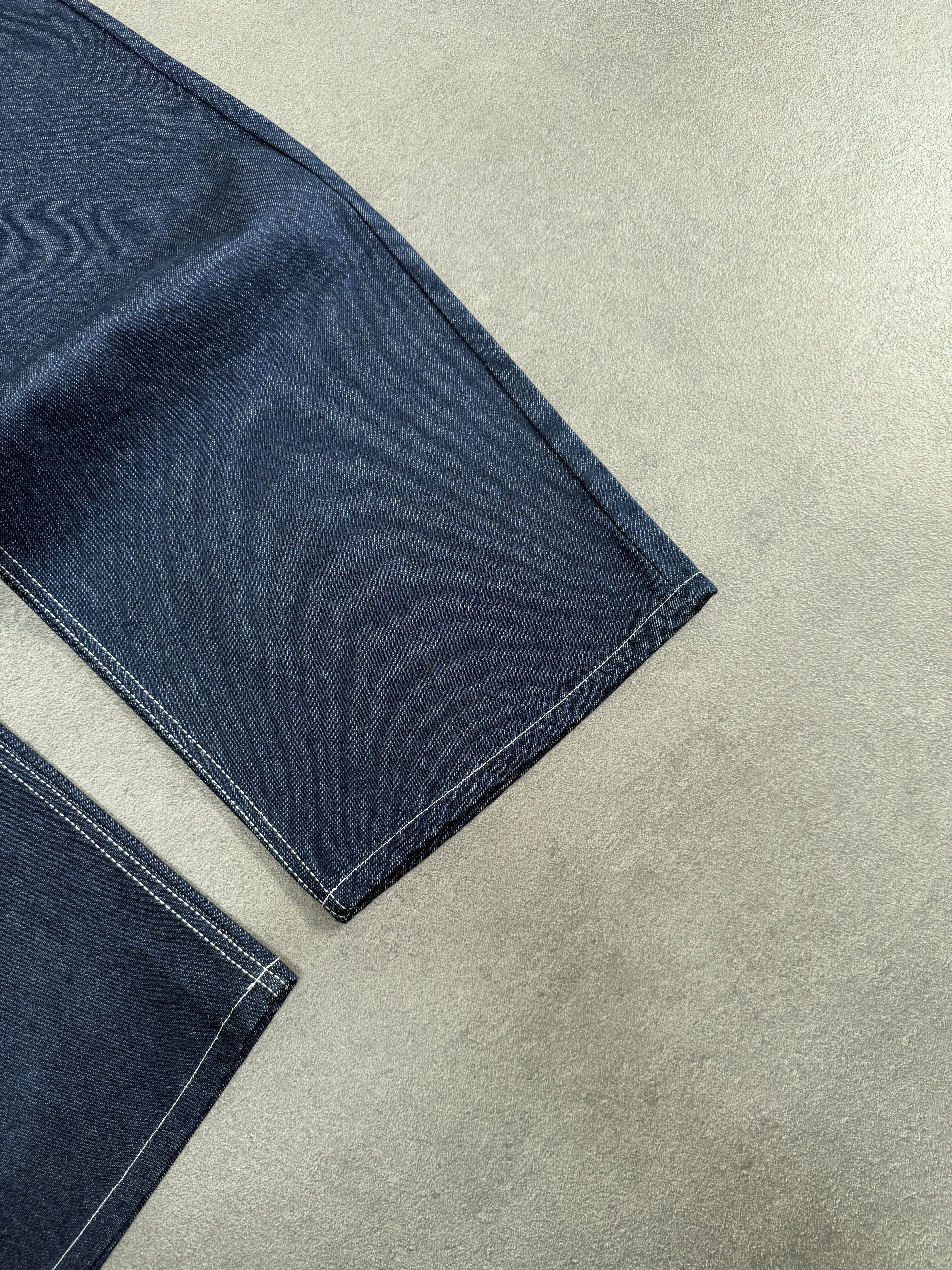 LIGHT BLUE RAW DENIM PANT