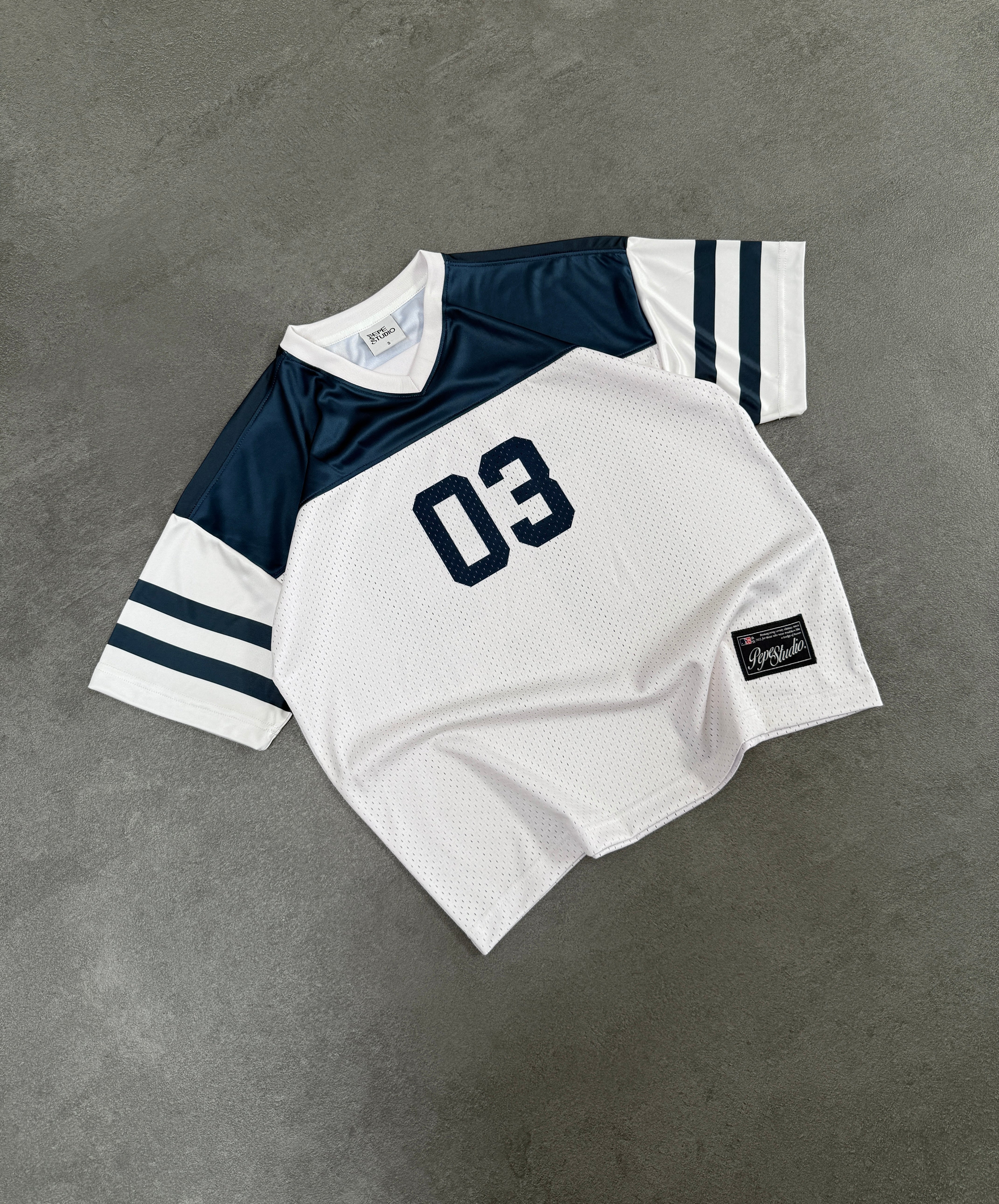 ATHLETIC MESH JERSEY – NAVY
