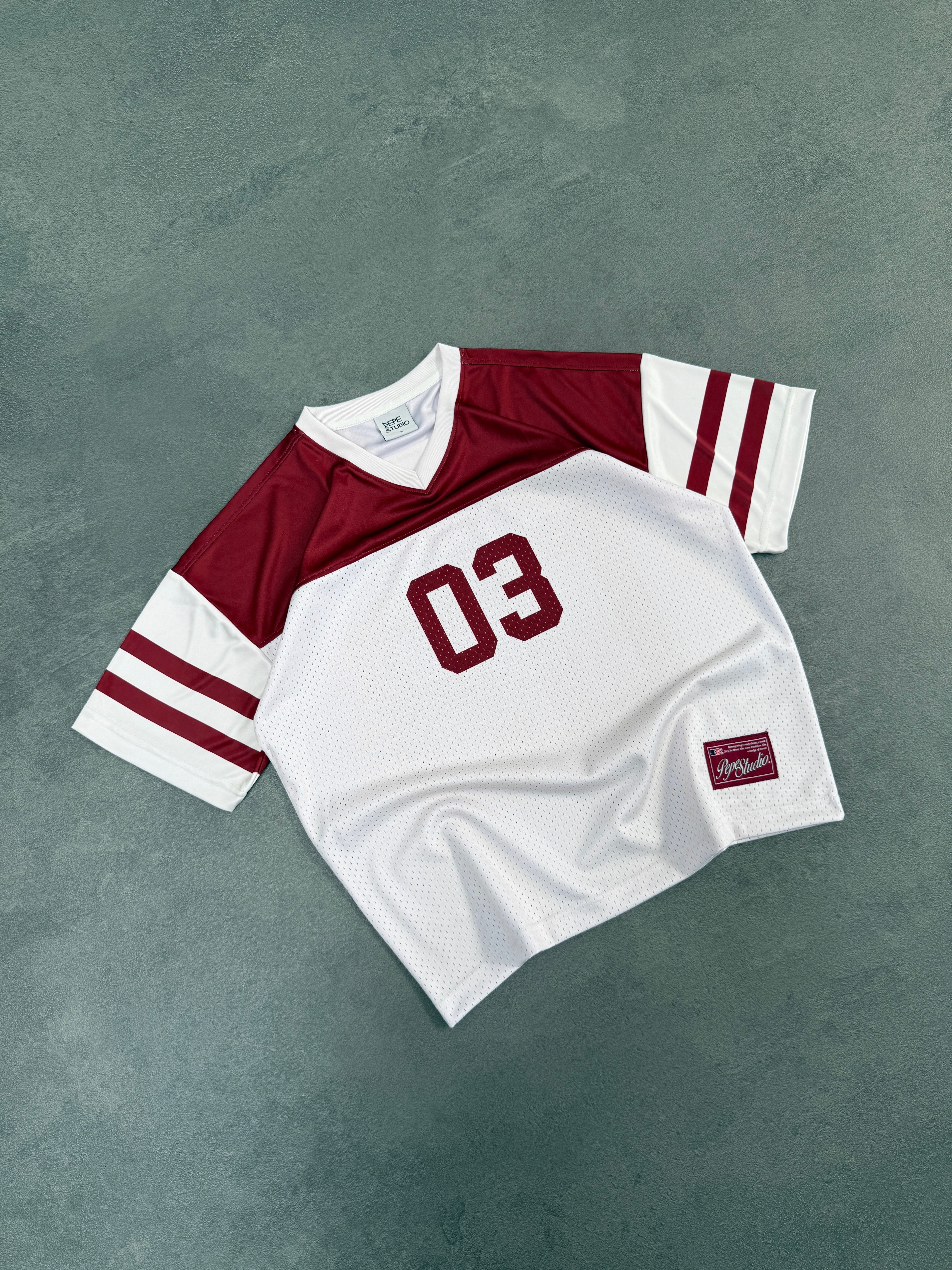 ATHLETIC MESH JERSEY – RED