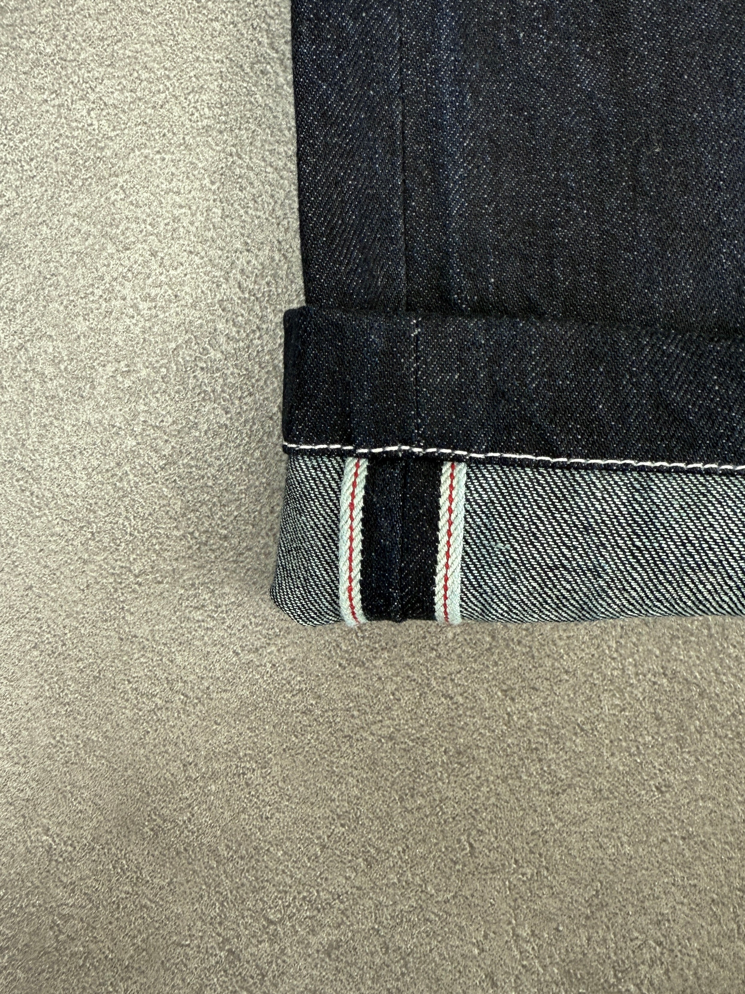 DARK BLUE SELVEDGE SHORTS
