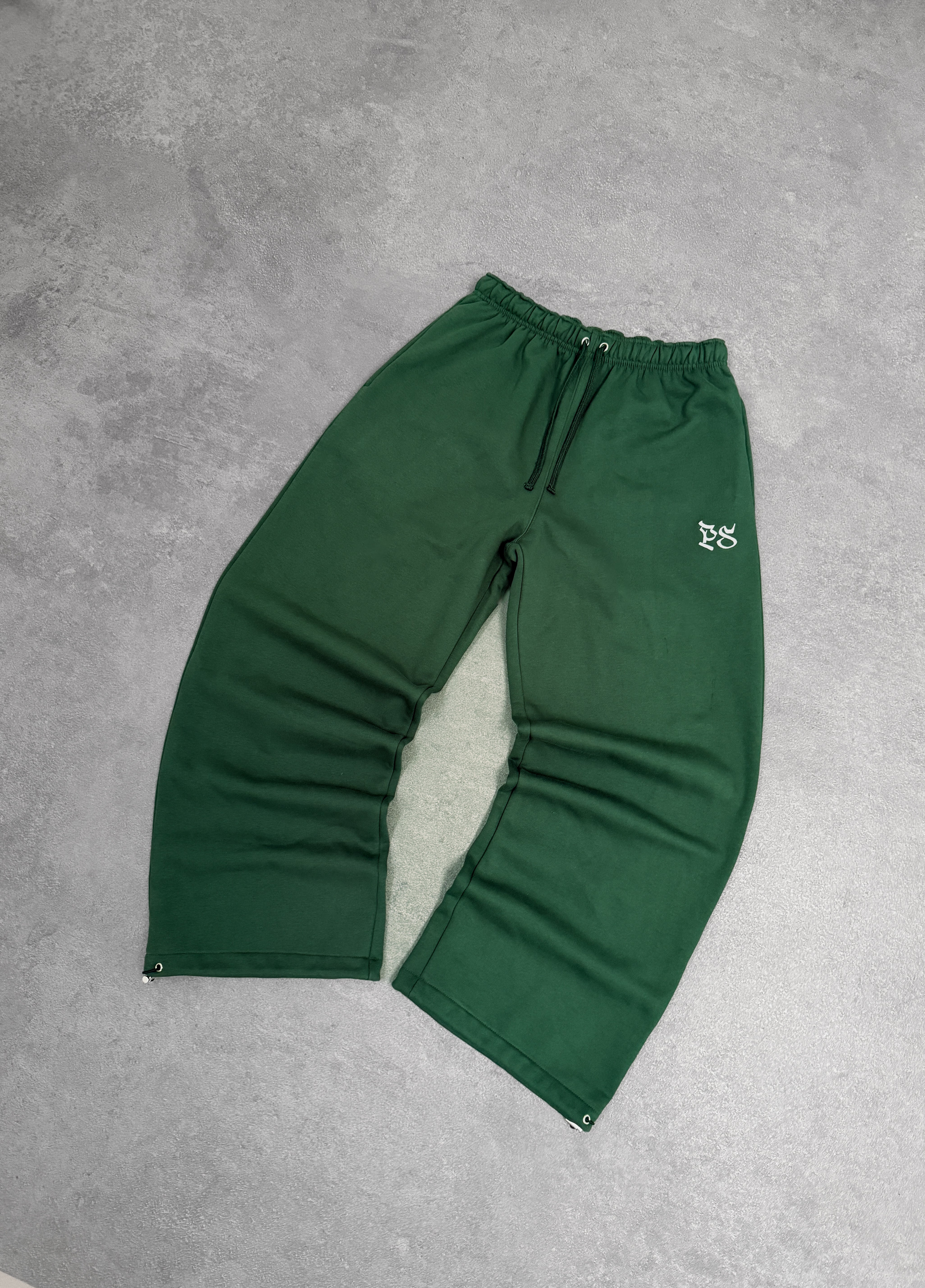 Pine Green Baggy Trouser