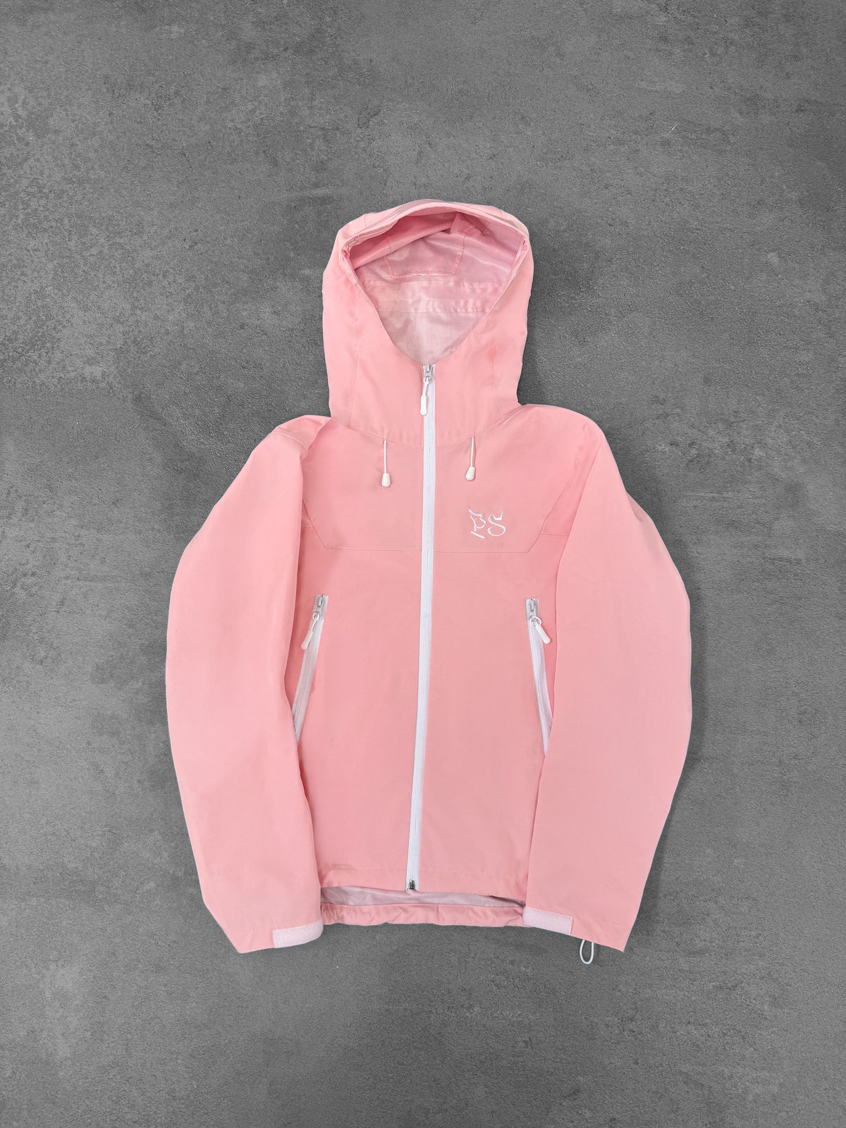 MIST RAIN JACKET — BABY PINK