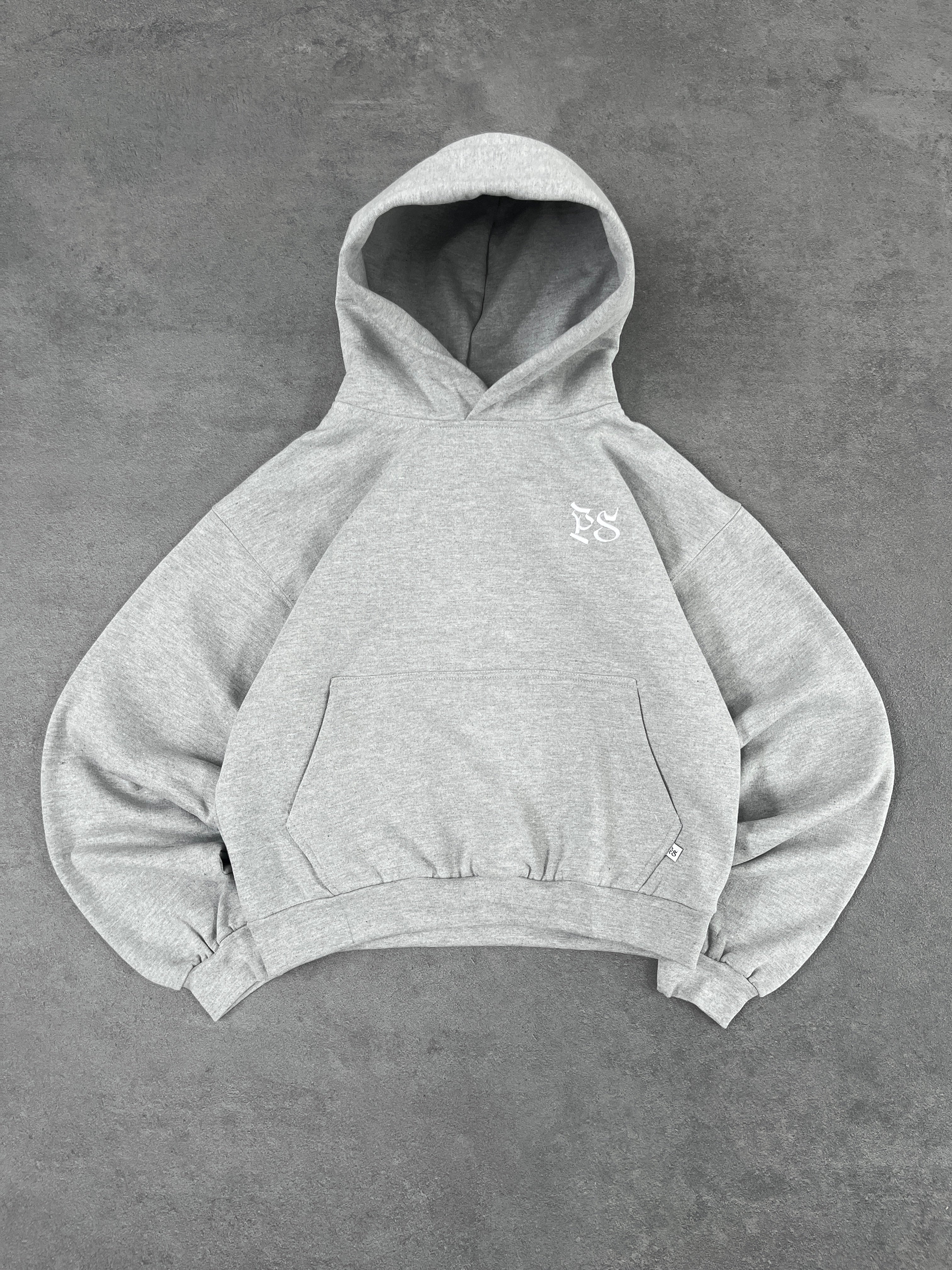OG GRAY BOXY HOODIE