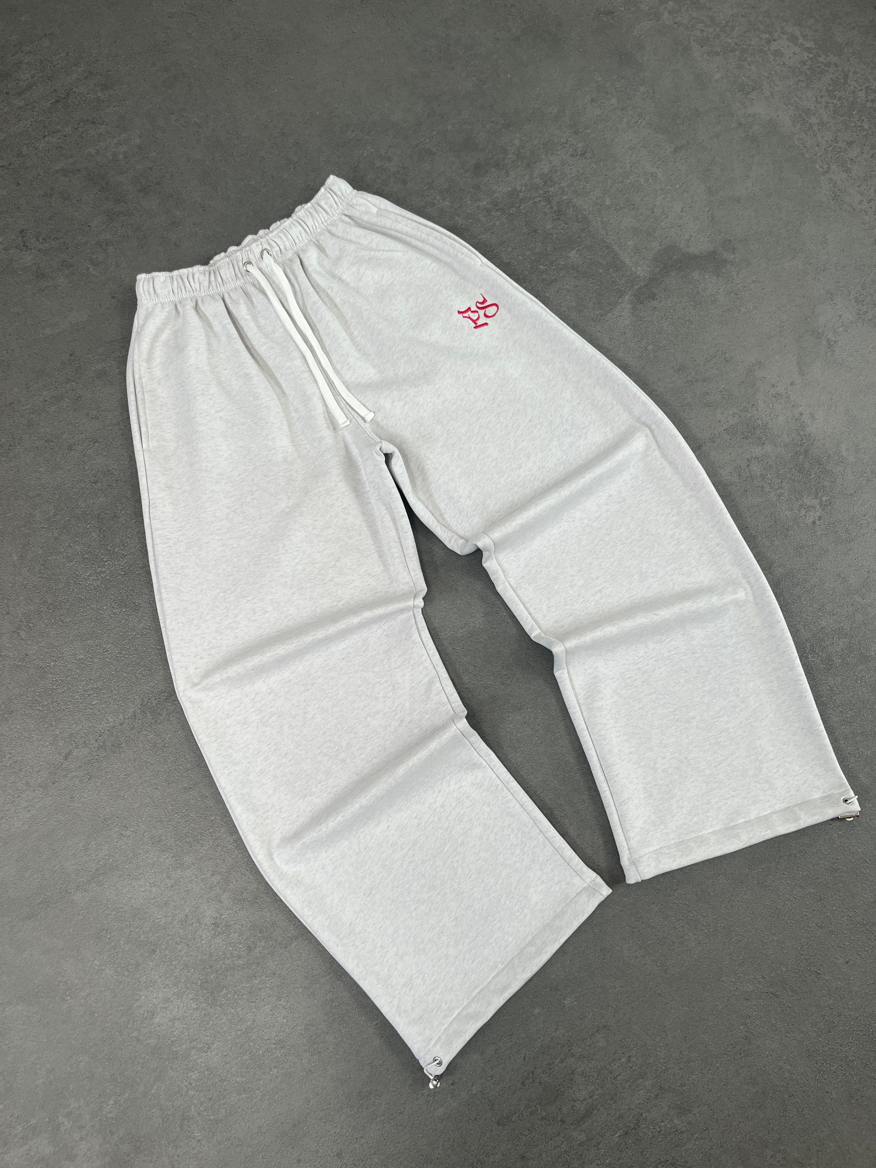 LIGHT GRAY BAGGY TROUSER
