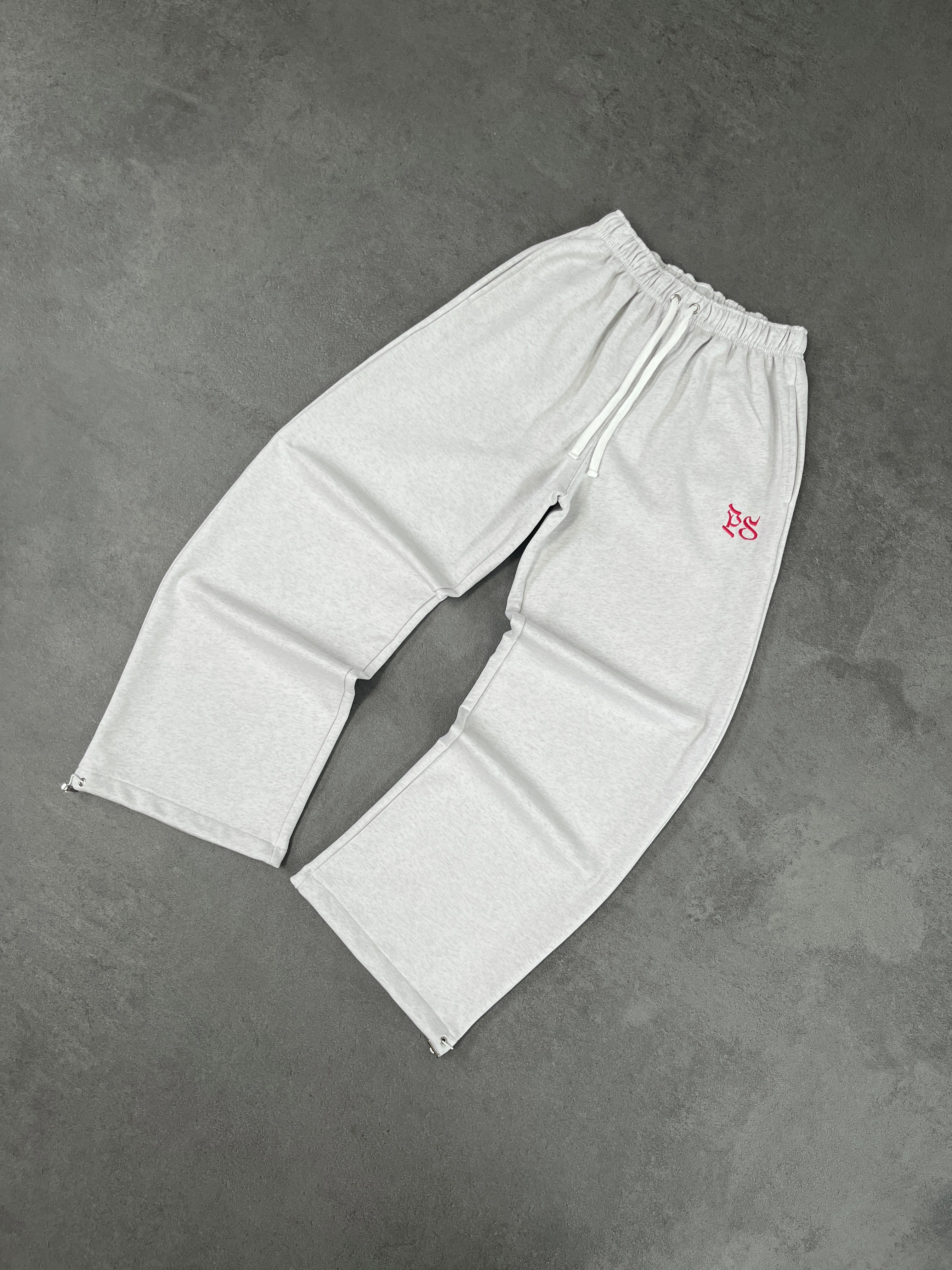 LIGHT GRAY BAGGY TROUSER