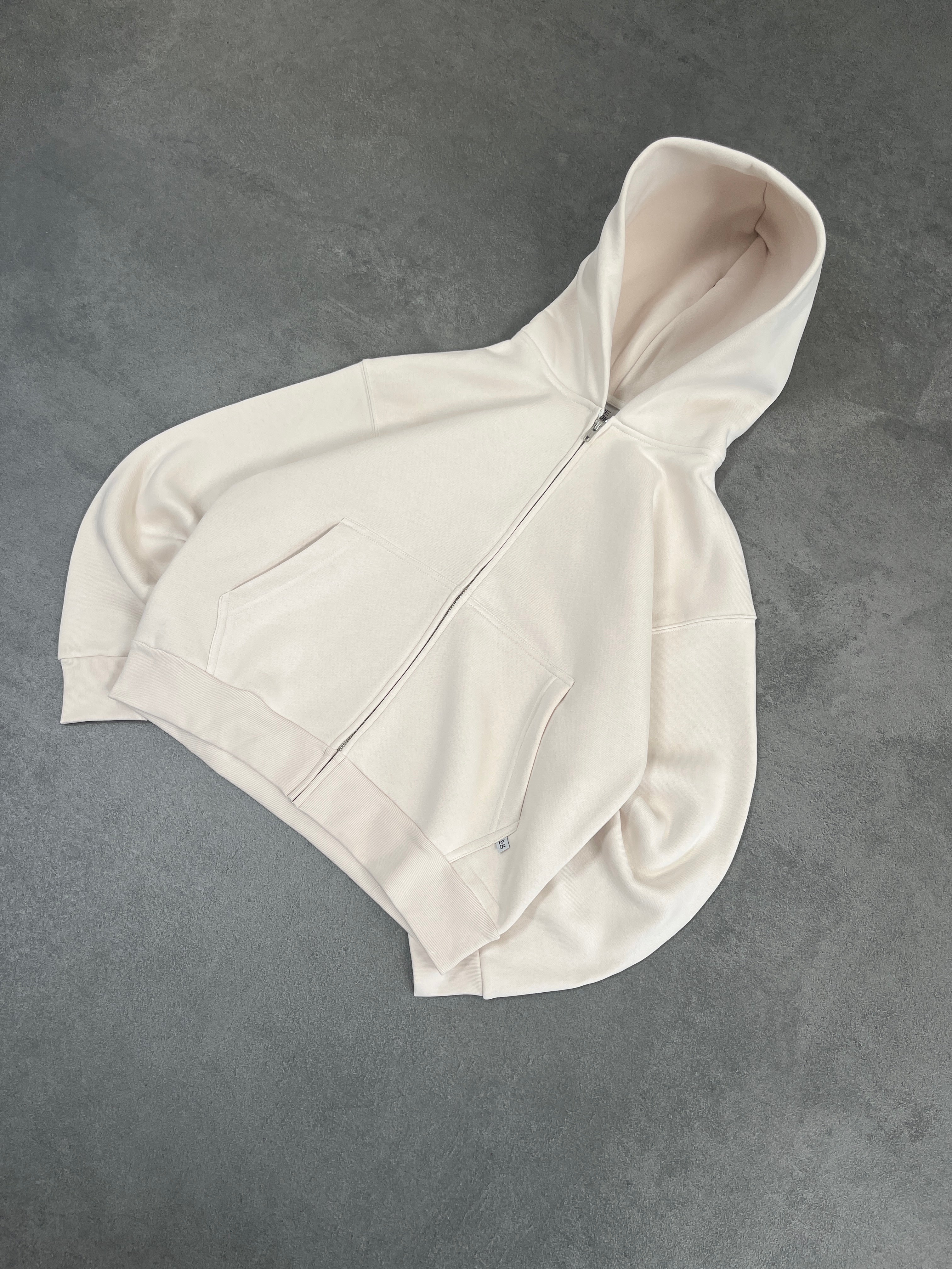 SAND ZIP-HOODIE