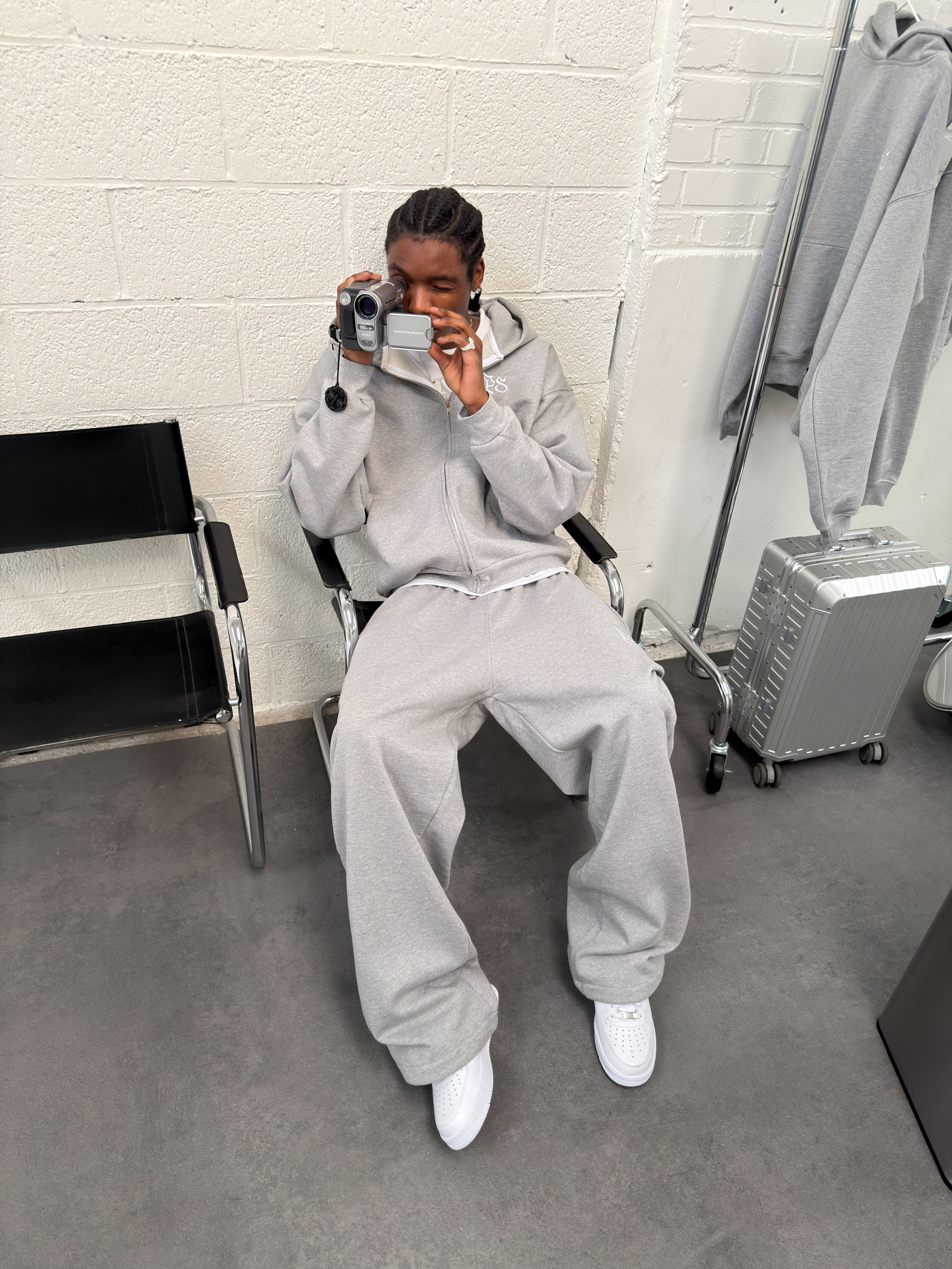 OG GRAY BAGGY TROUSER