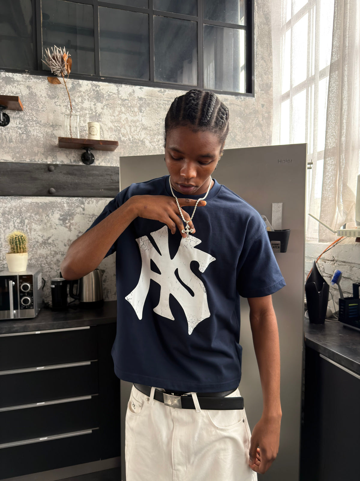 PYS NAVY TEE