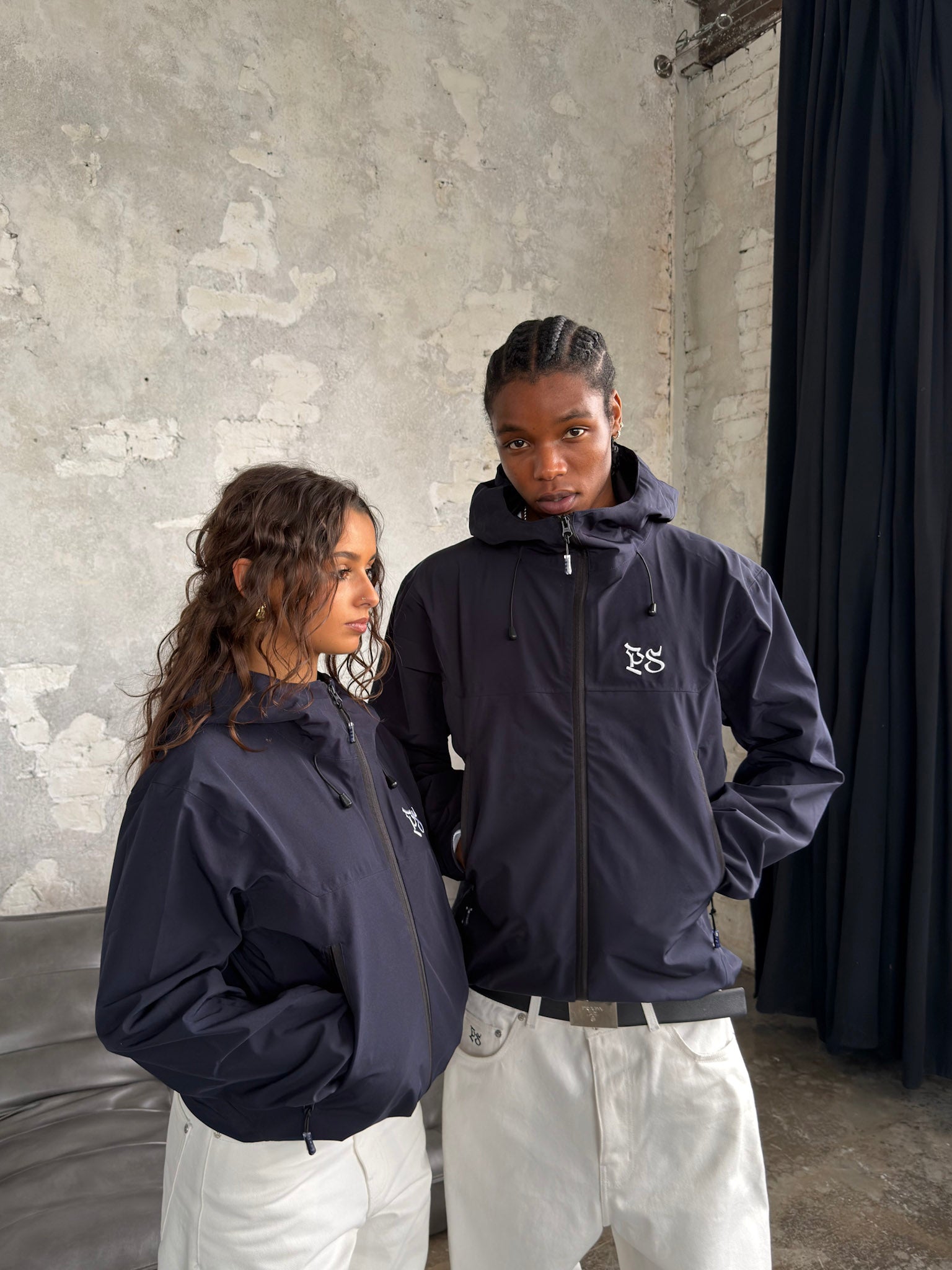 MIST RAIN JACKET — MIDNIGHT BLUE