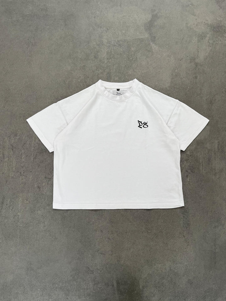 PS OG BOXY WHITE TEE