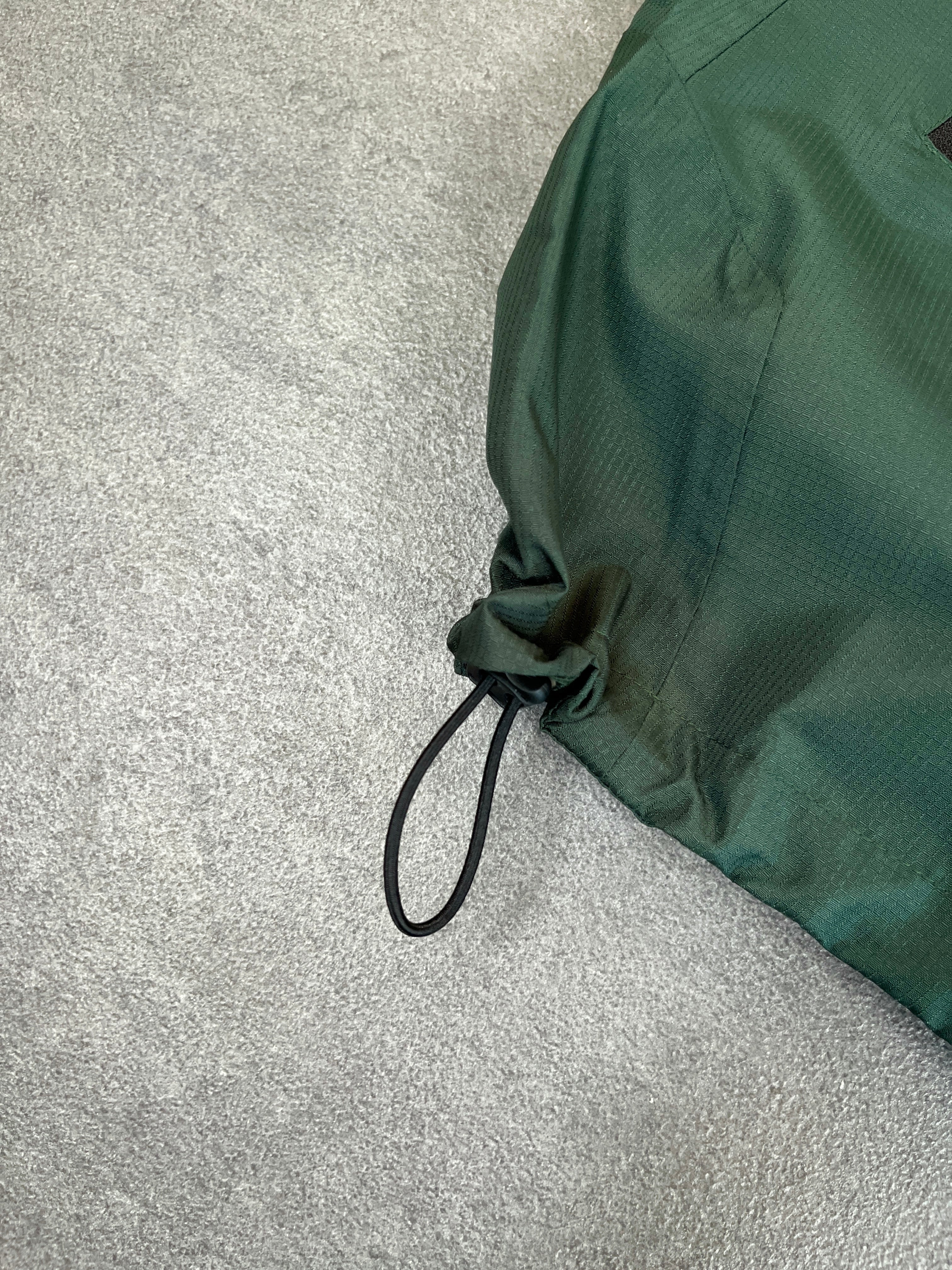 PINE GREEN RIPSTOP RAIN JACKET