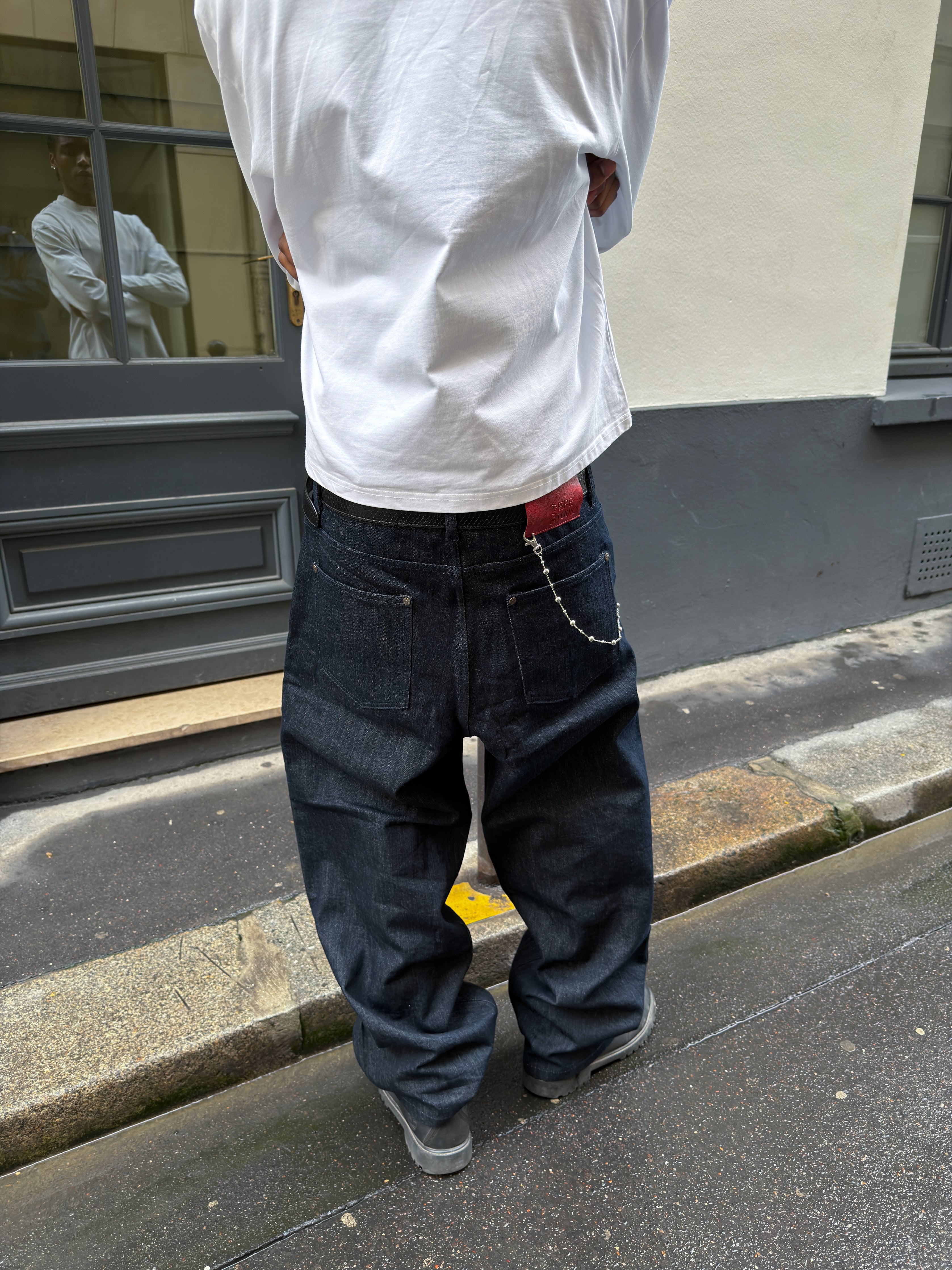 Hudson Raw Denim Pant