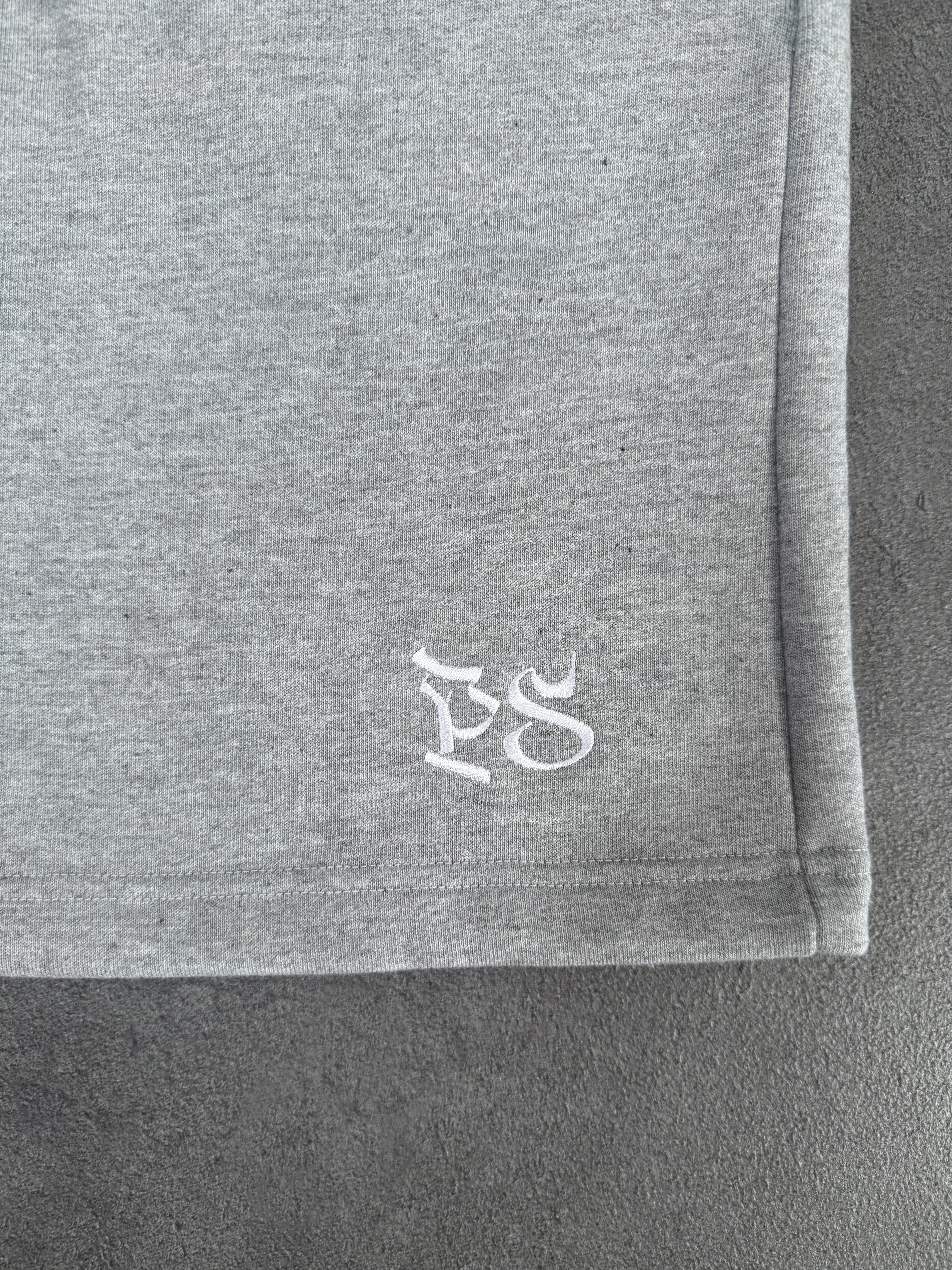 OG GRAY SWEATS SHORTS