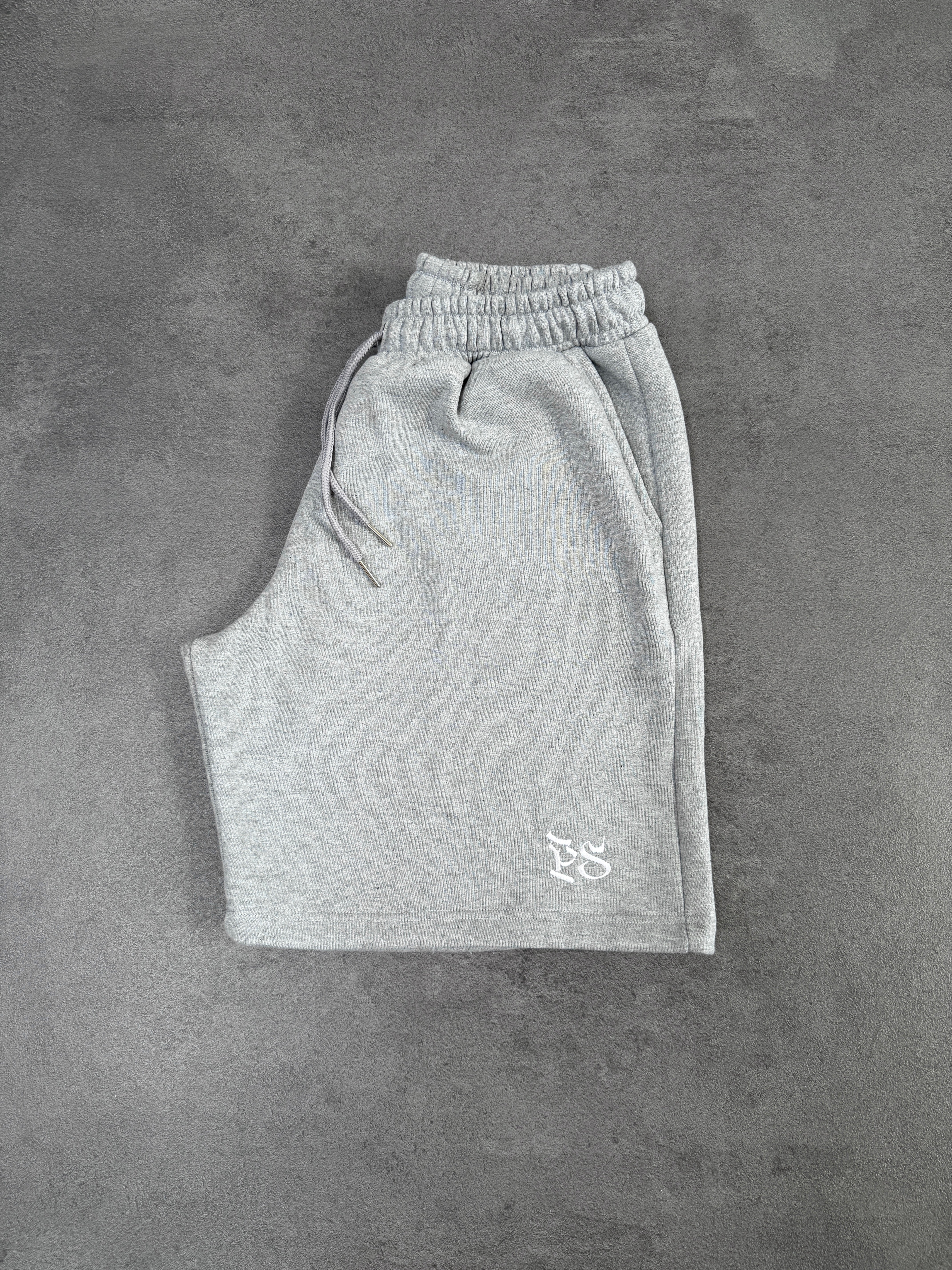 OG GRAY SWEATS SHORTS