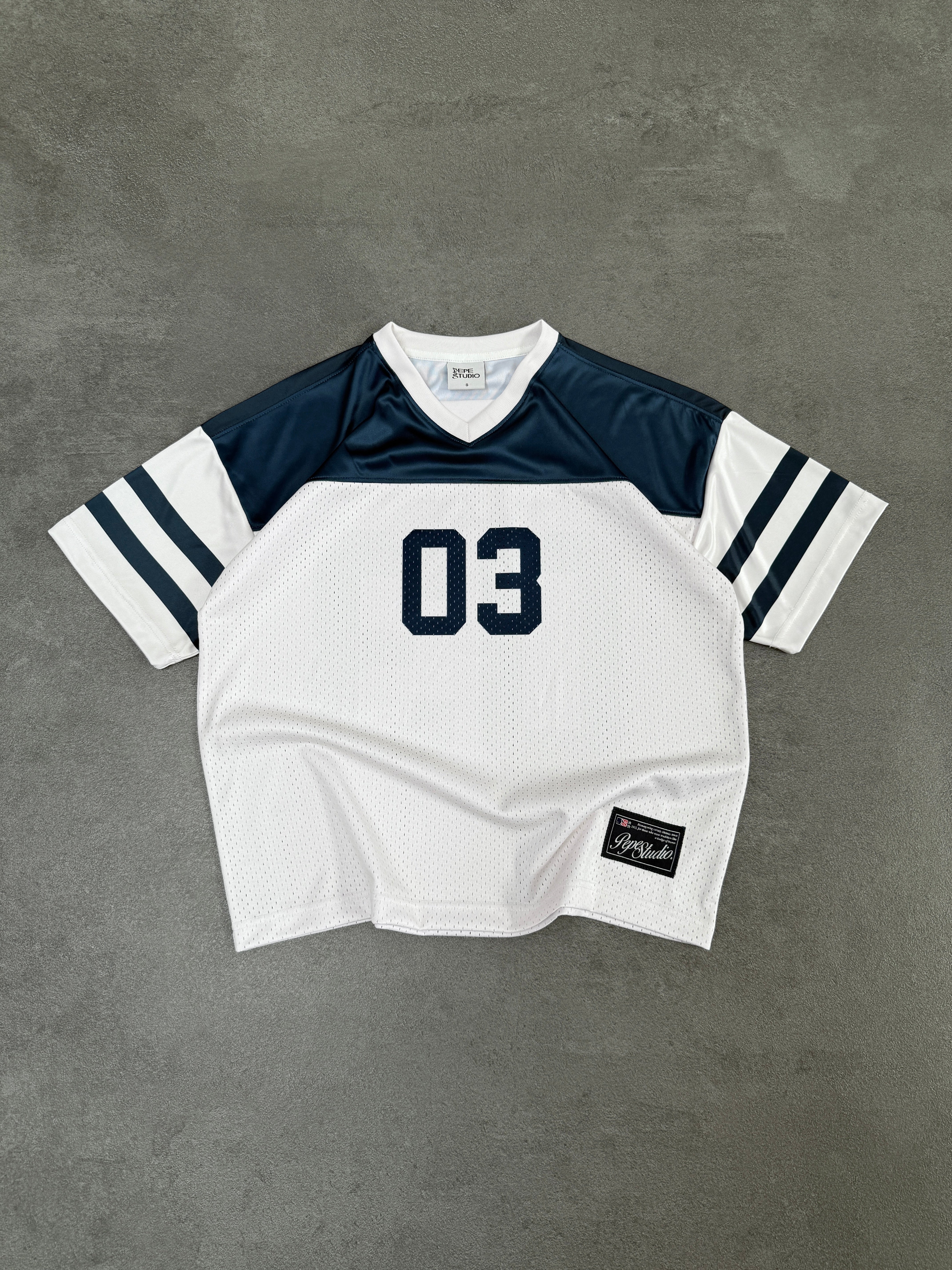 ATHLETIC MESH JERSEY – NAVY