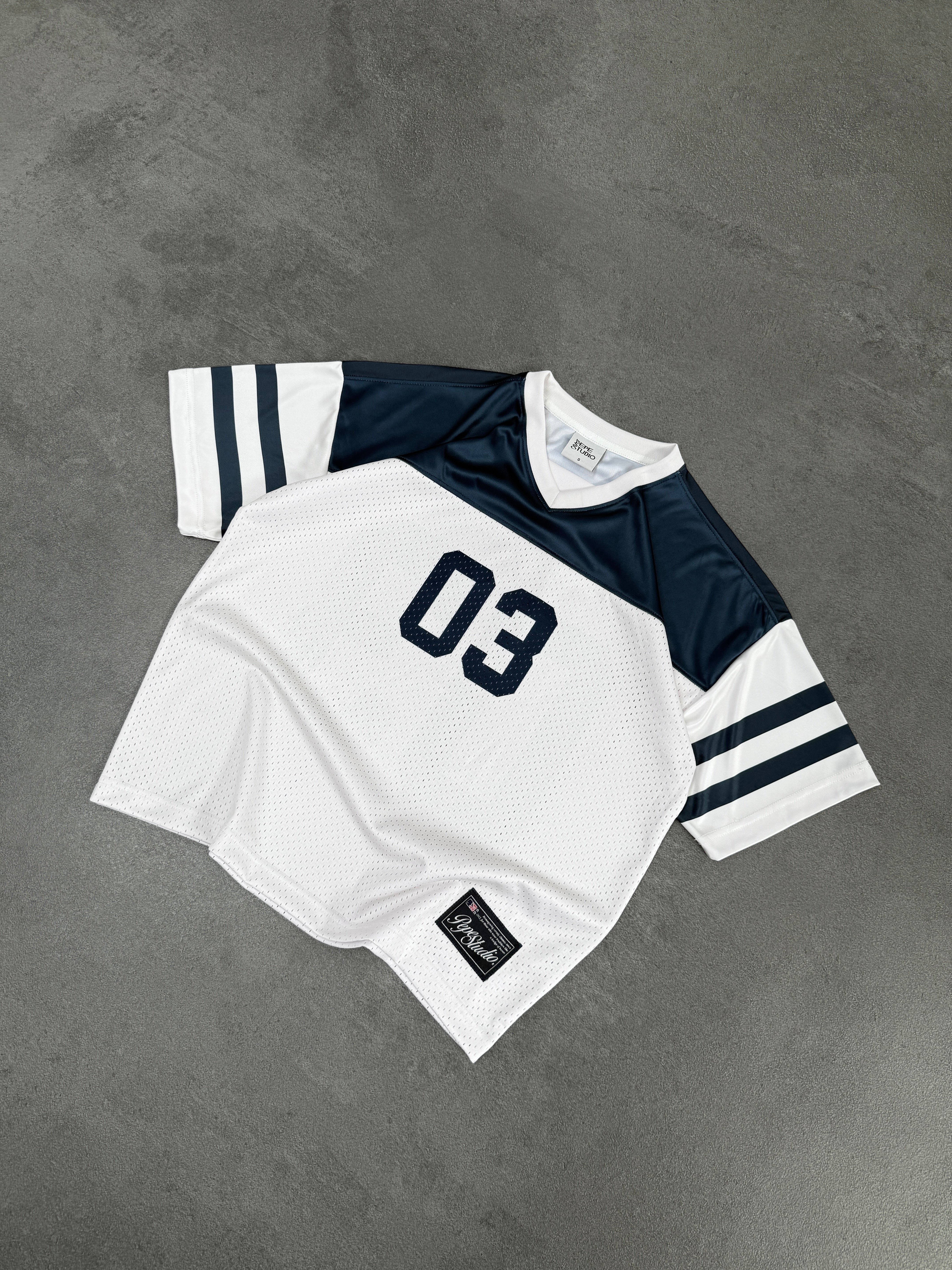 ATHLETIC MESH JERSEY – NAVY