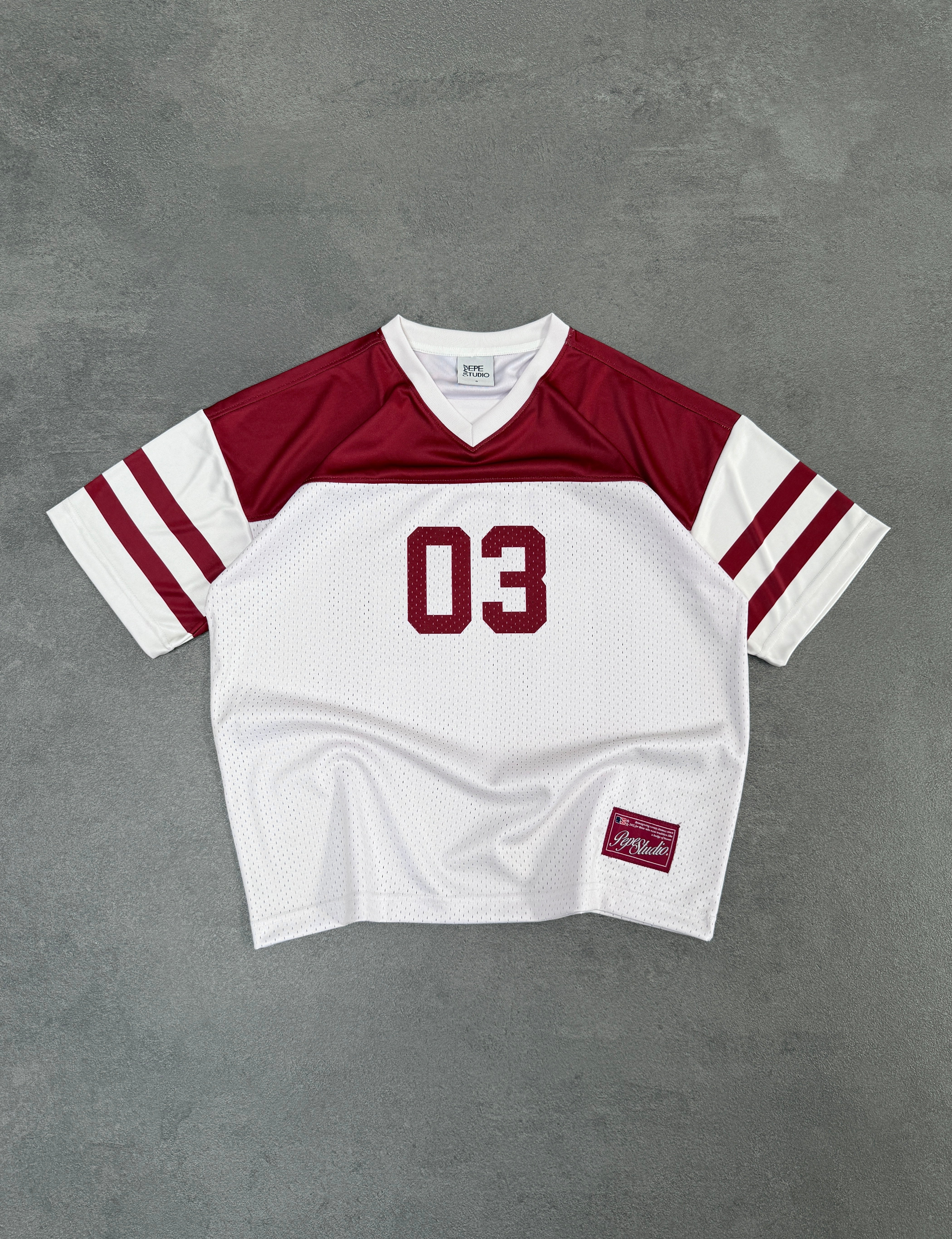 ATHLETIC MESH JERSEY – RED