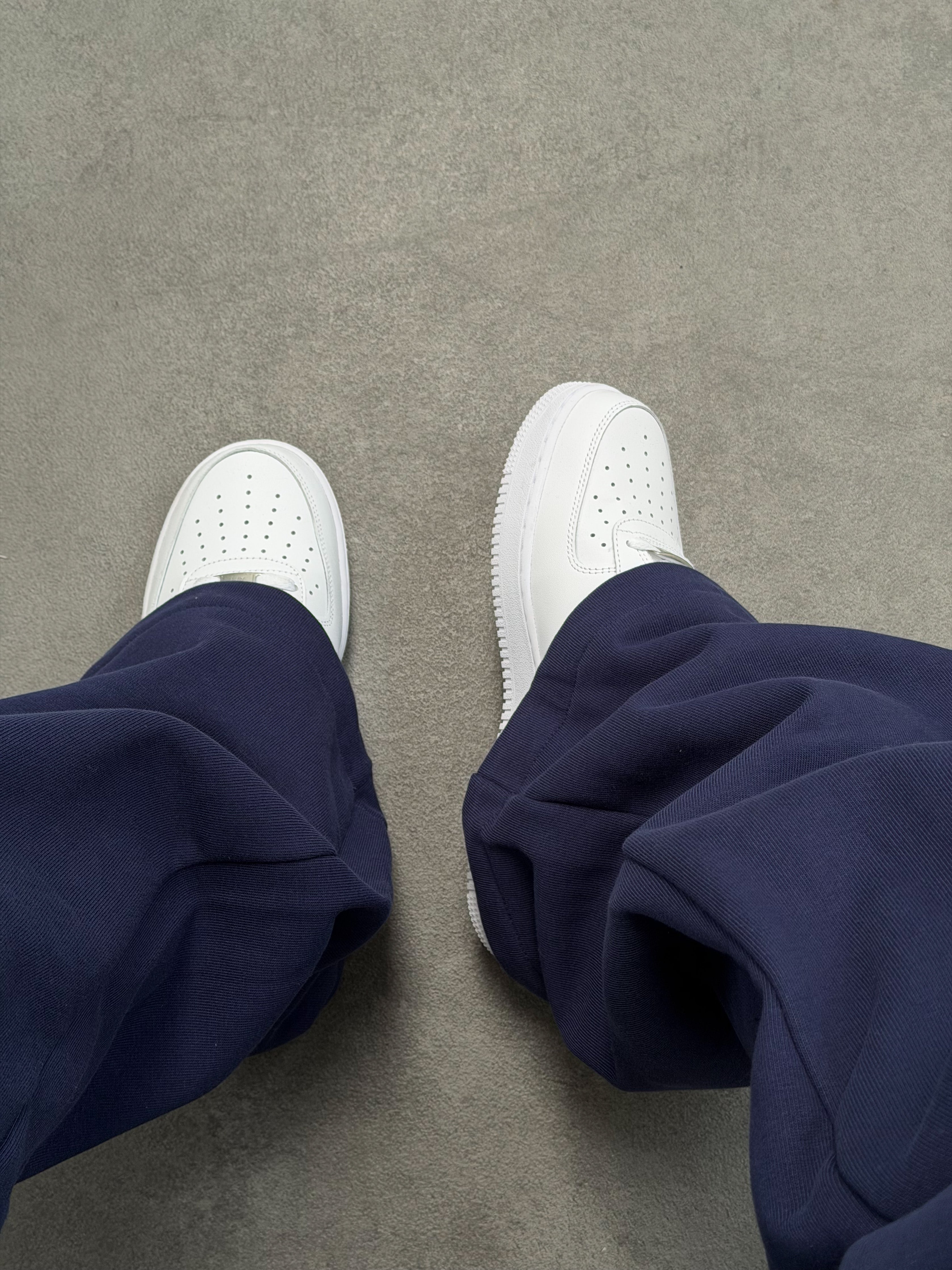 NAVY BAGGY TROUSER