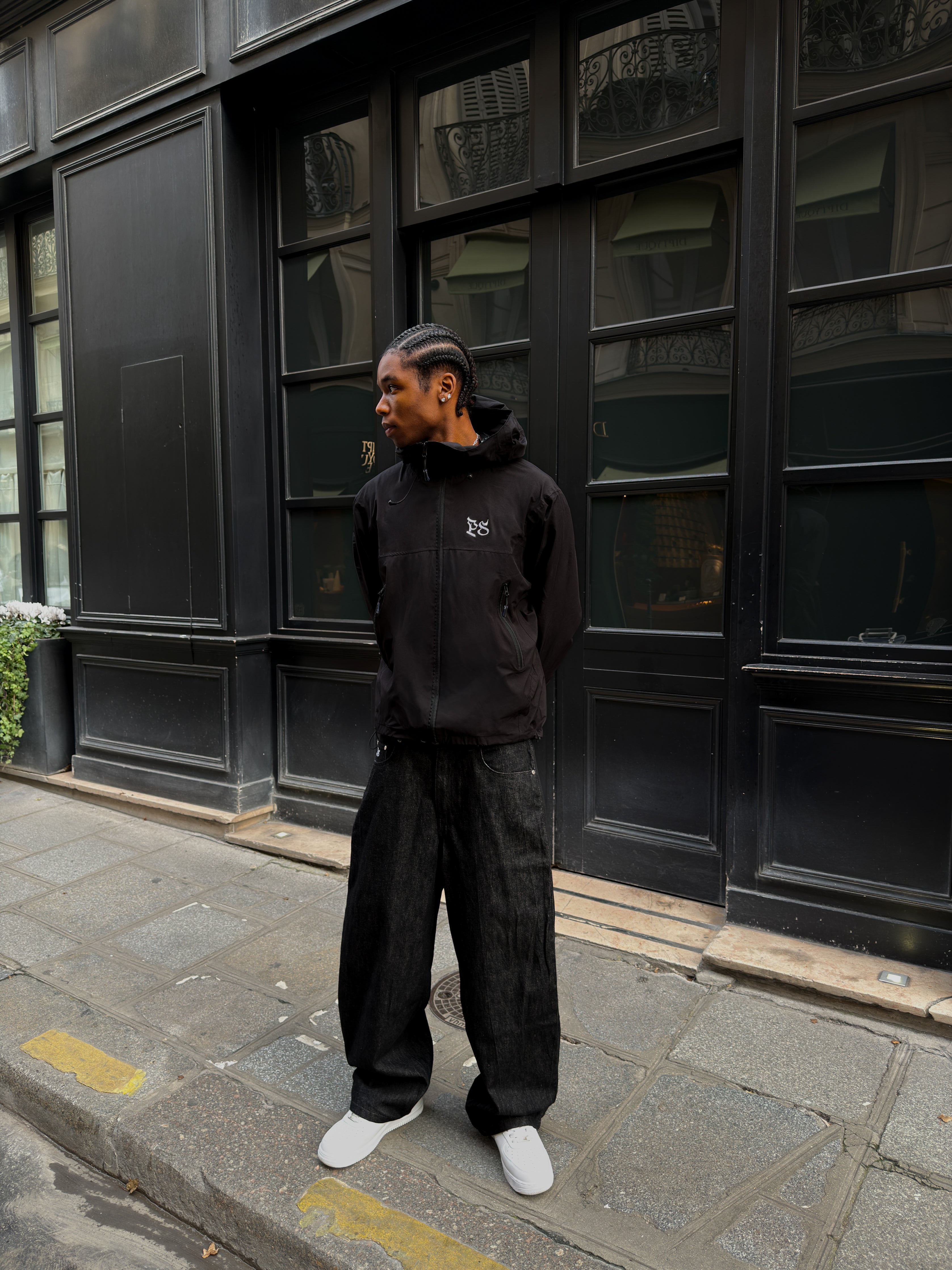 VANTA BLACK RAIN JACKET