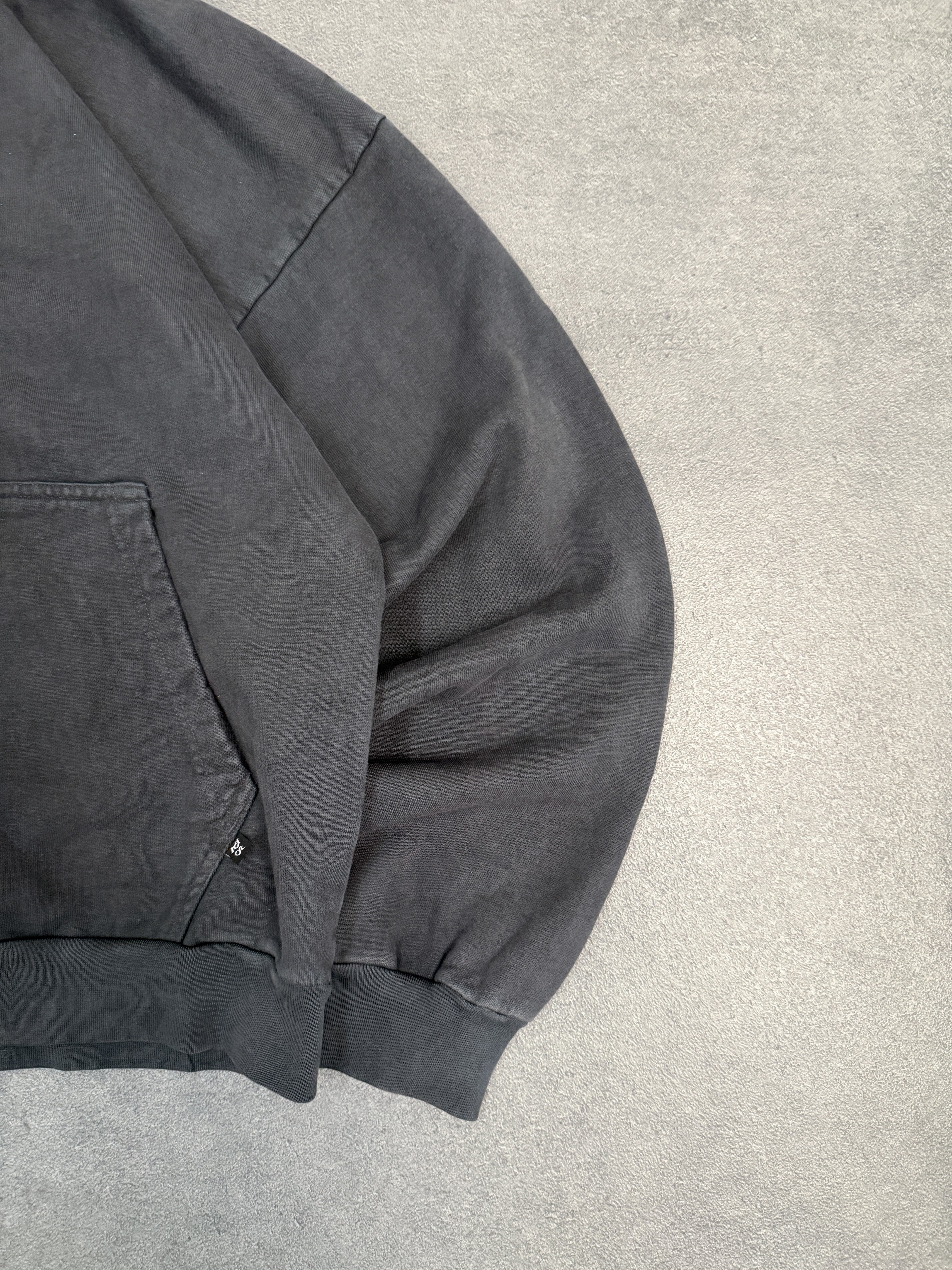 SLATE FADED ZIP-HOODIE