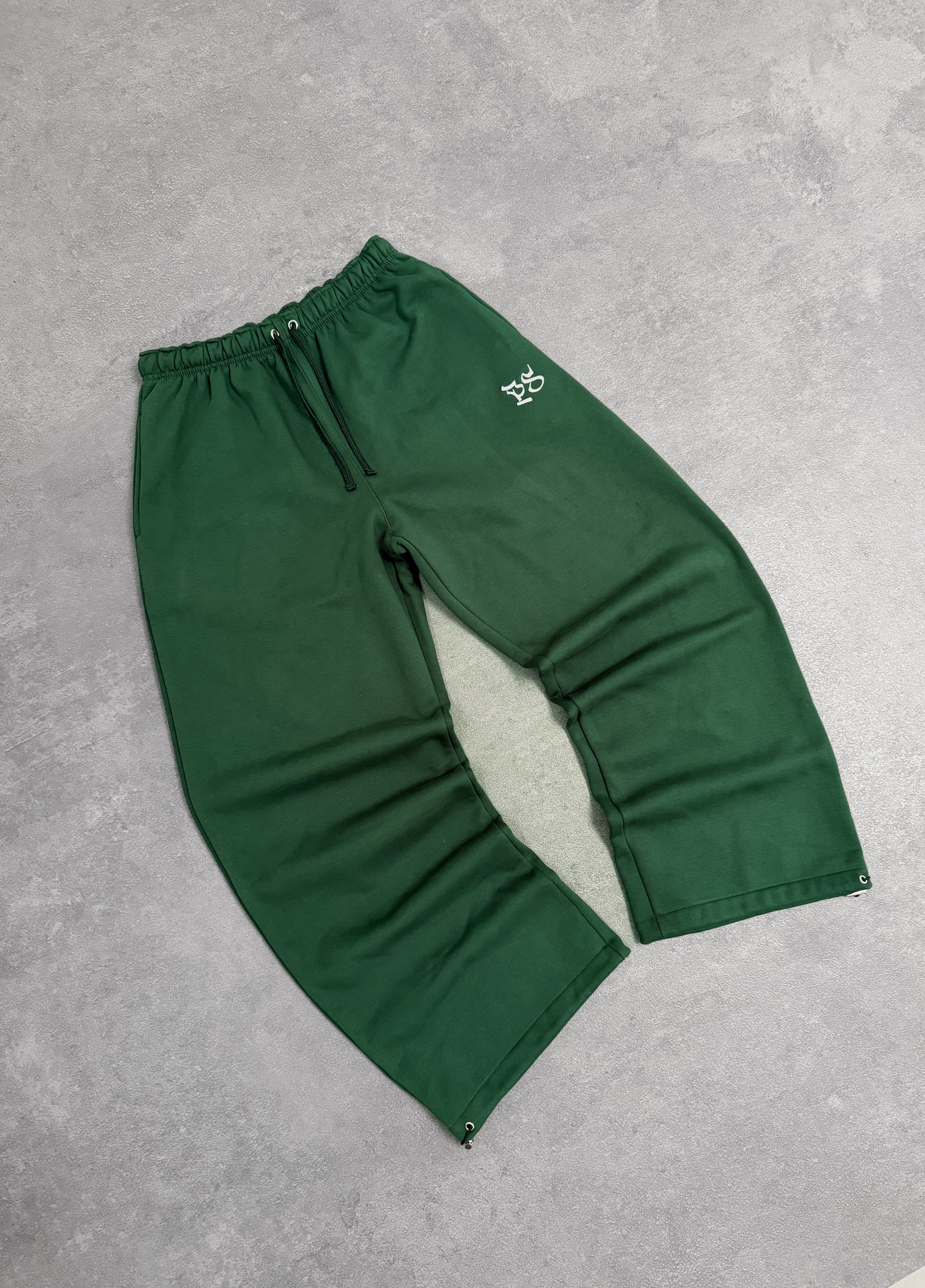 Pine Green Baggy Trouser