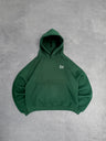 Pine Green Boxy Hoodie