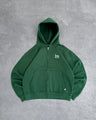 Pine Green Zip-Hoodie