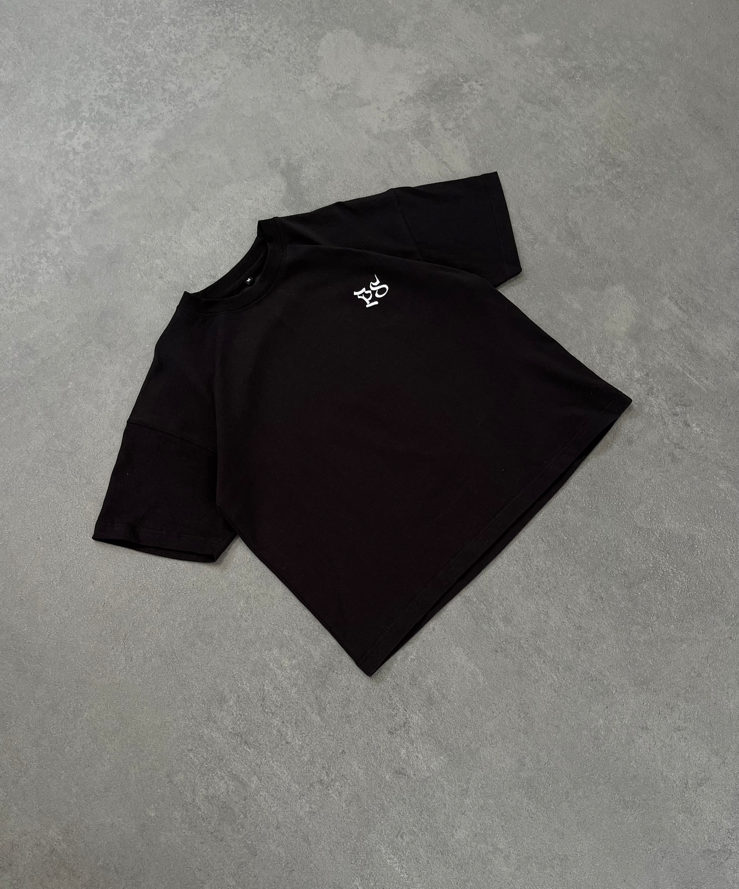 PS OG BOXY BLACK TEE