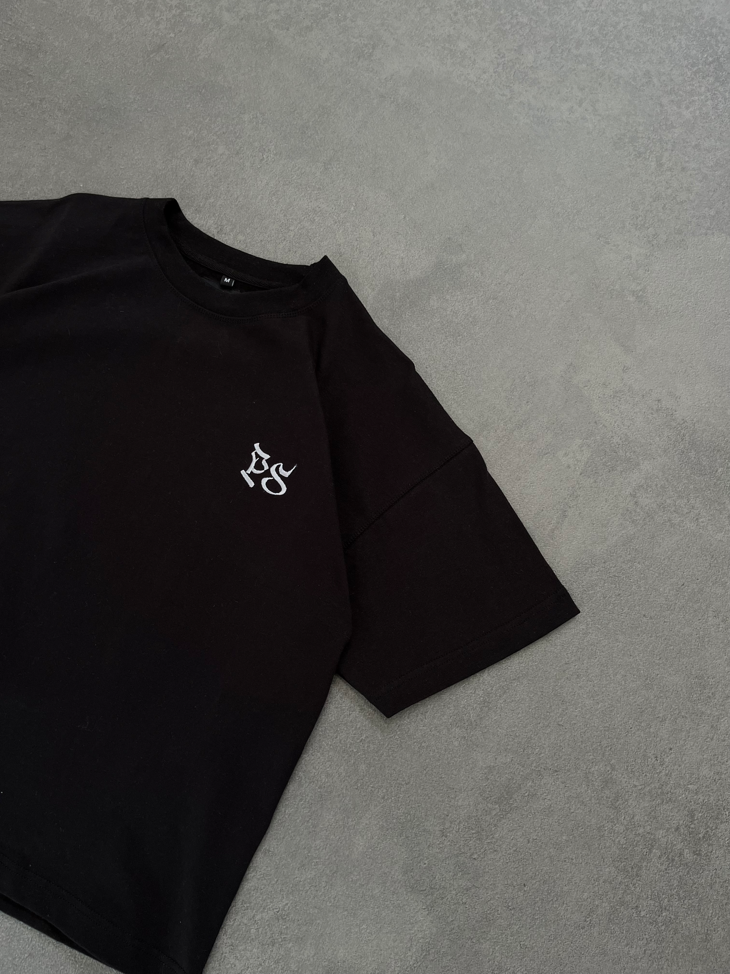 PS OG BOXY BLACK TEE