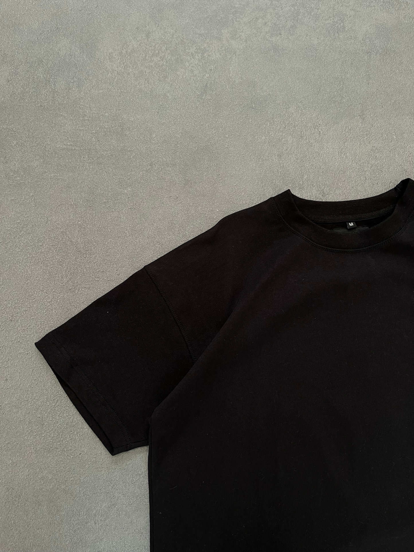 PS OG BOXY BLACK TEE