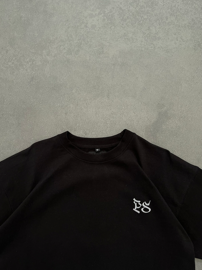 PS OG BOXY BLACK TEE