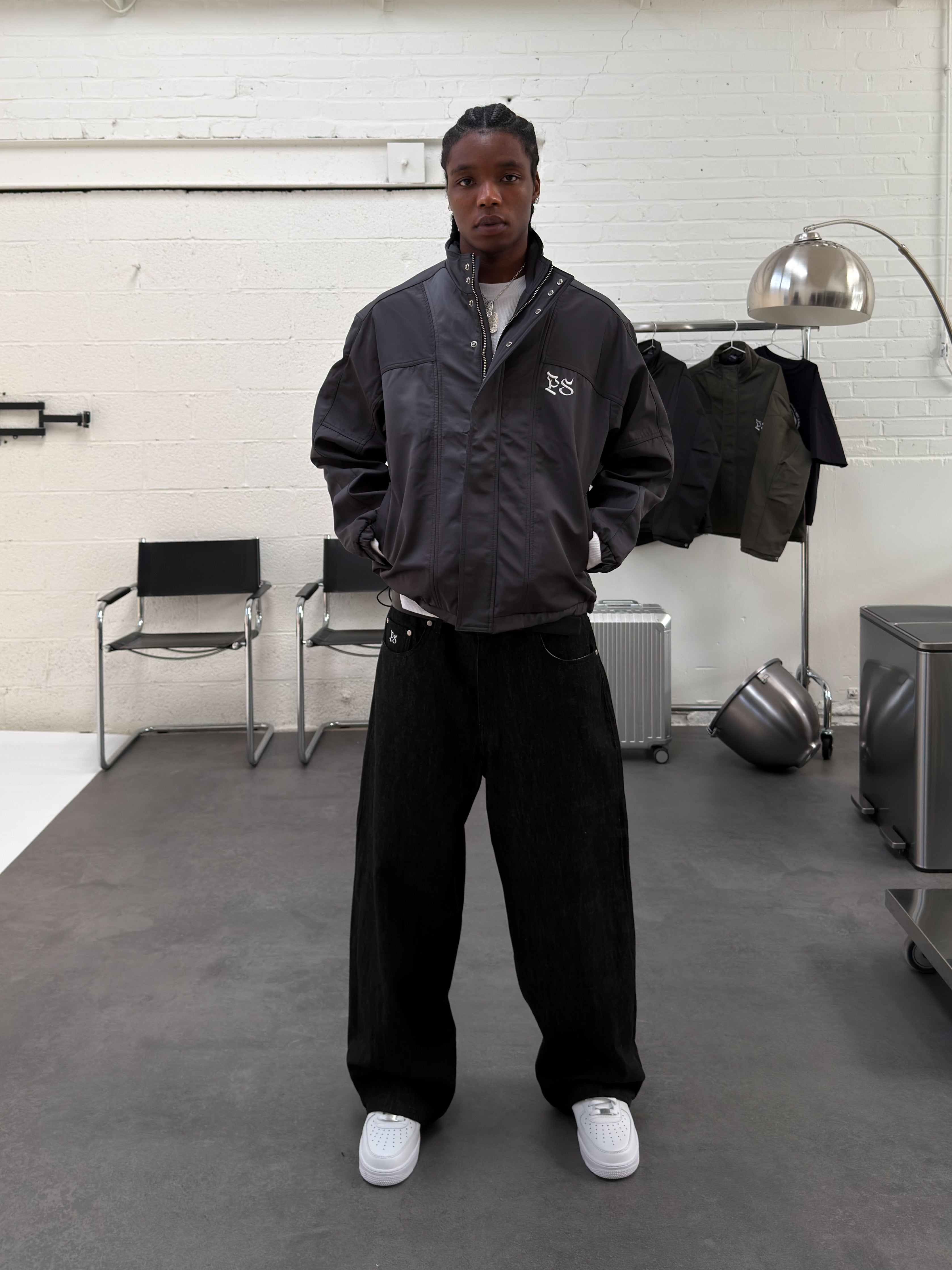 The Mercer Jacket - Charcoal Gray