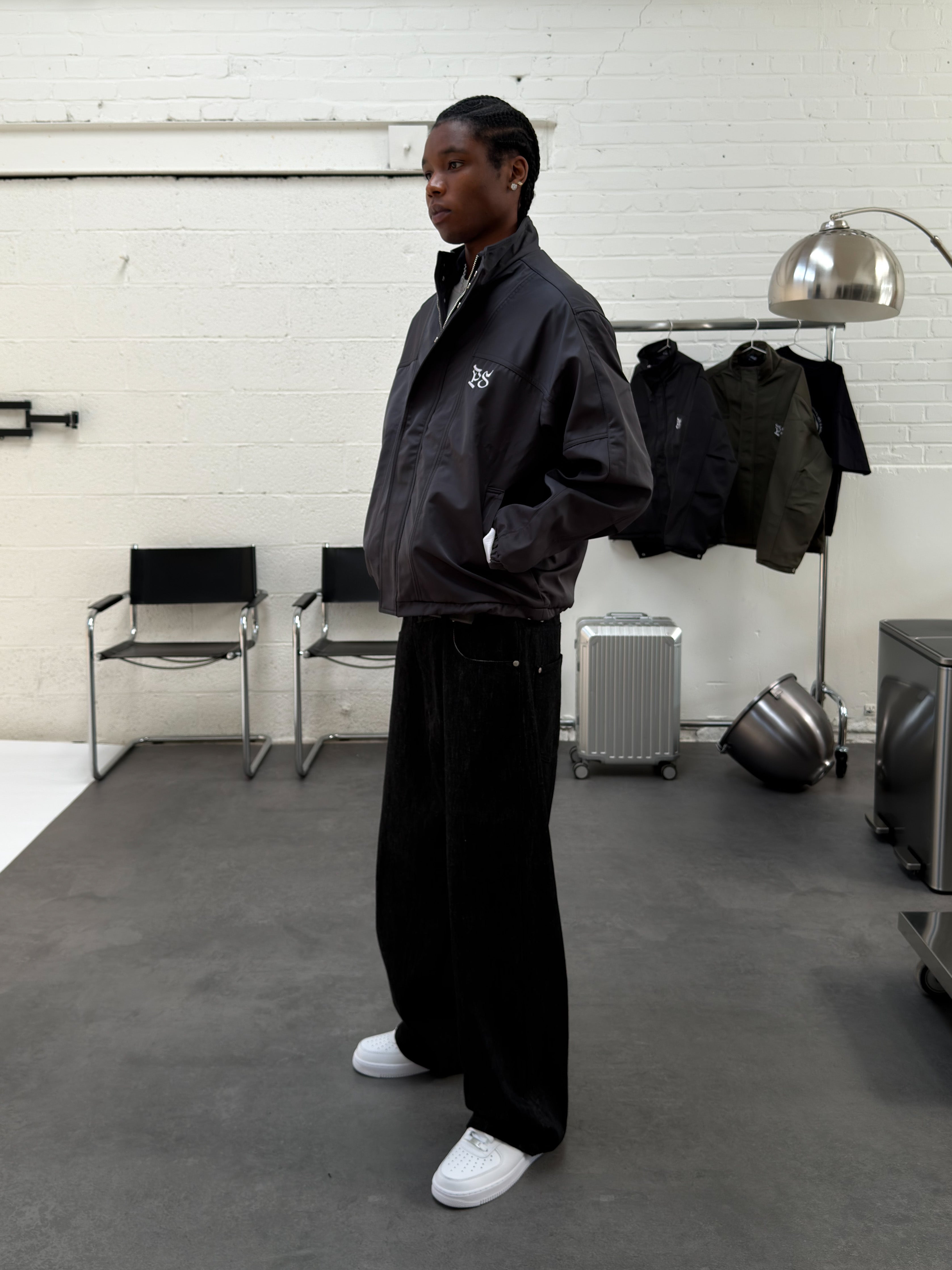 The Mercer Jacket - Charcoal Gray